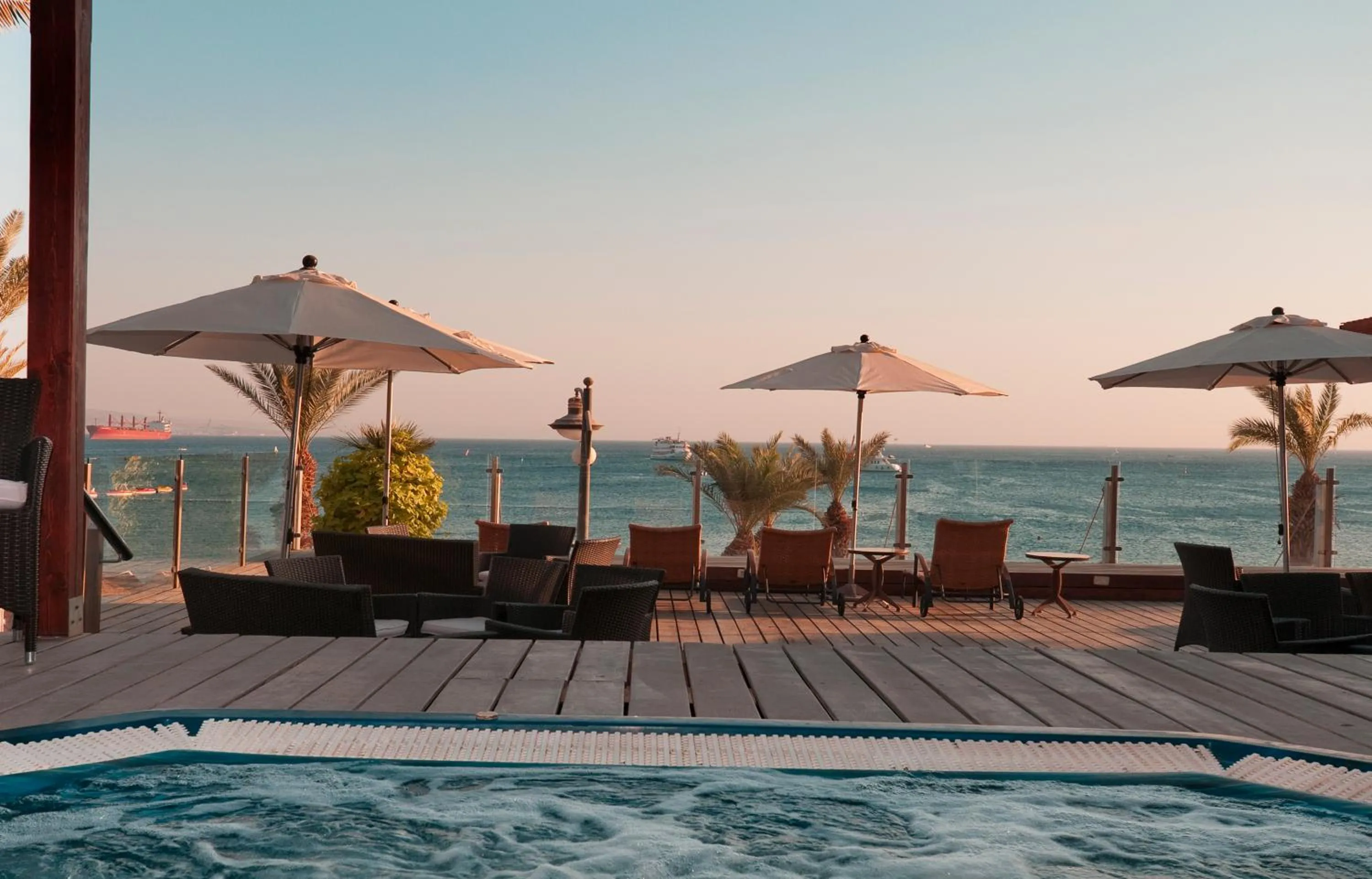 Hot Spring Bath in Leonardo Plaza Hotel Eilat