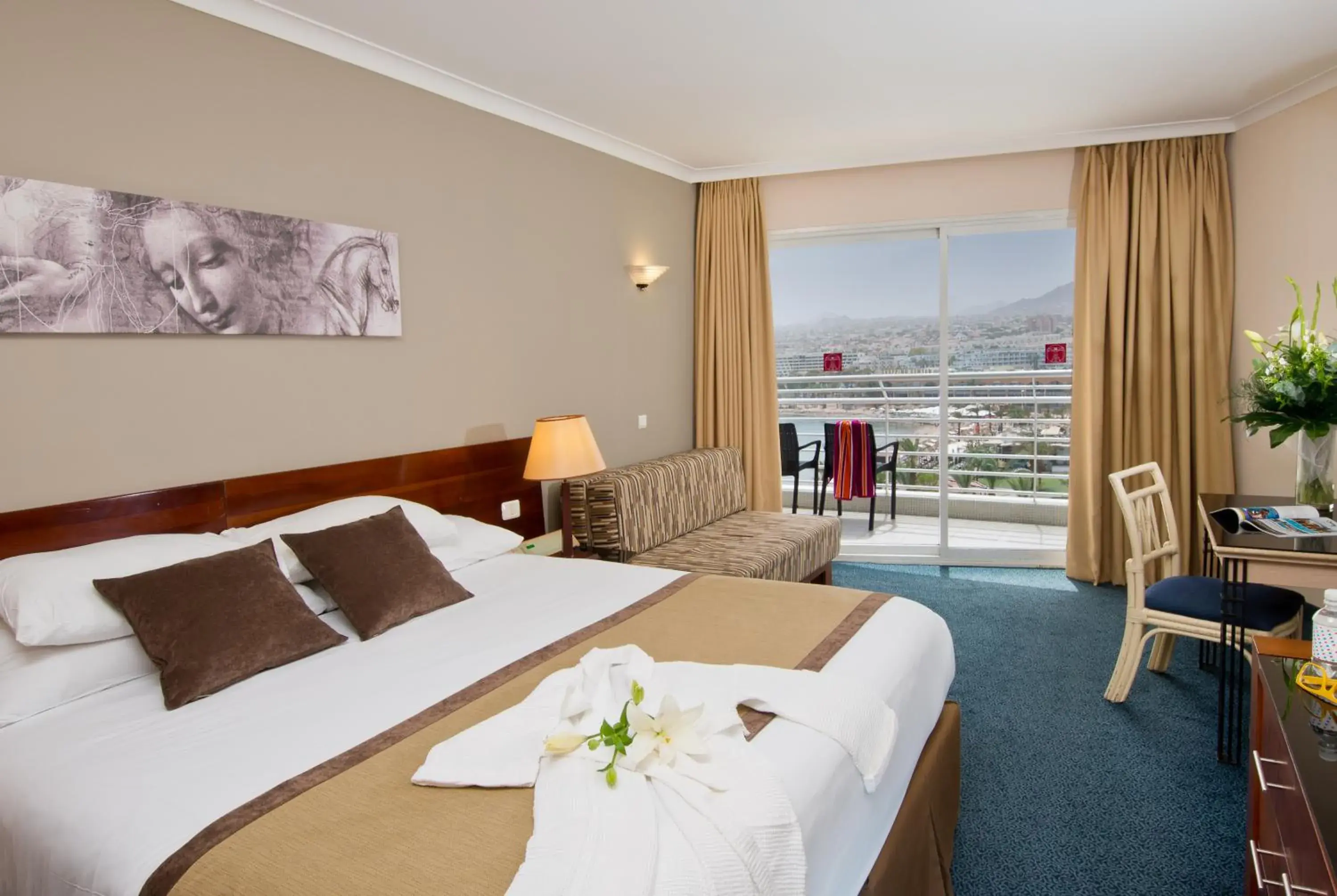 Superior Room with Sea View (2 Adults + 1 child) in Leonardo Plaza Hotel Eilat Superior Room with Sea View (2 Adults + 1 child) in Leonardo Plaza Hotel Eilat