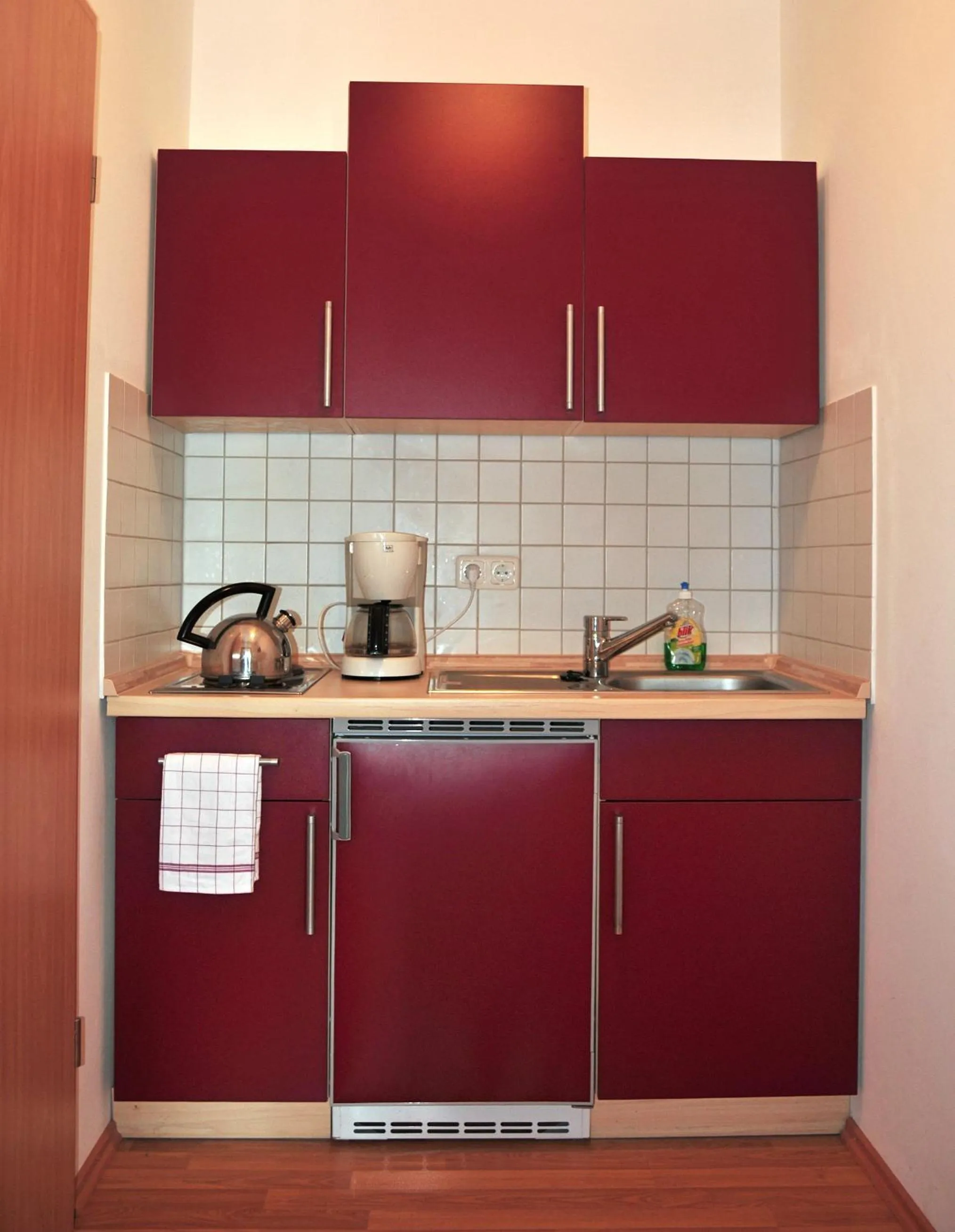 Kitchen or kitchenette in Landhaus Hammoor Stieper Gastronomie GmbH