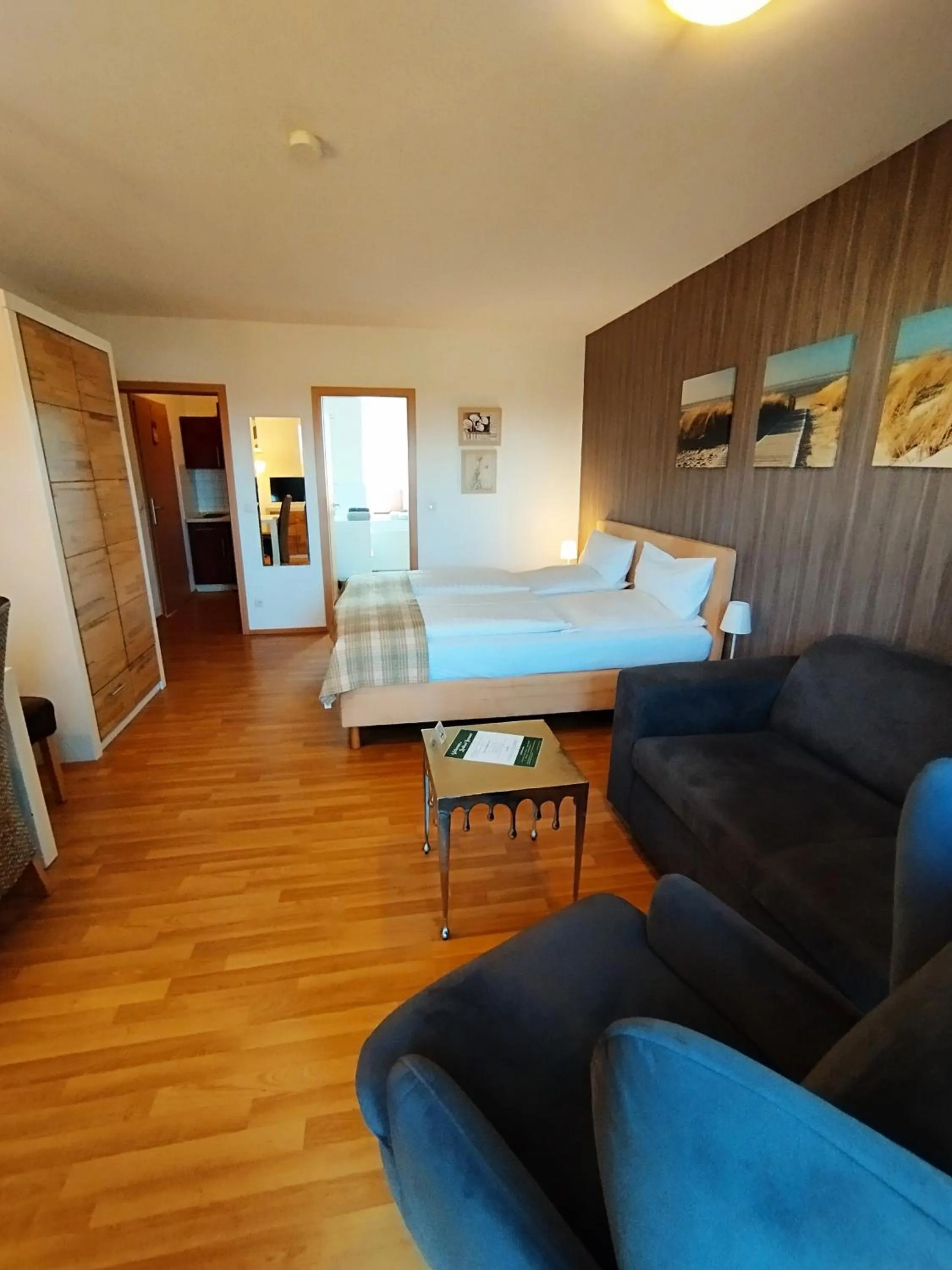 Photo of the whole room, Bed in Landhaus Hammoor Stieper Gastronomie GmbH