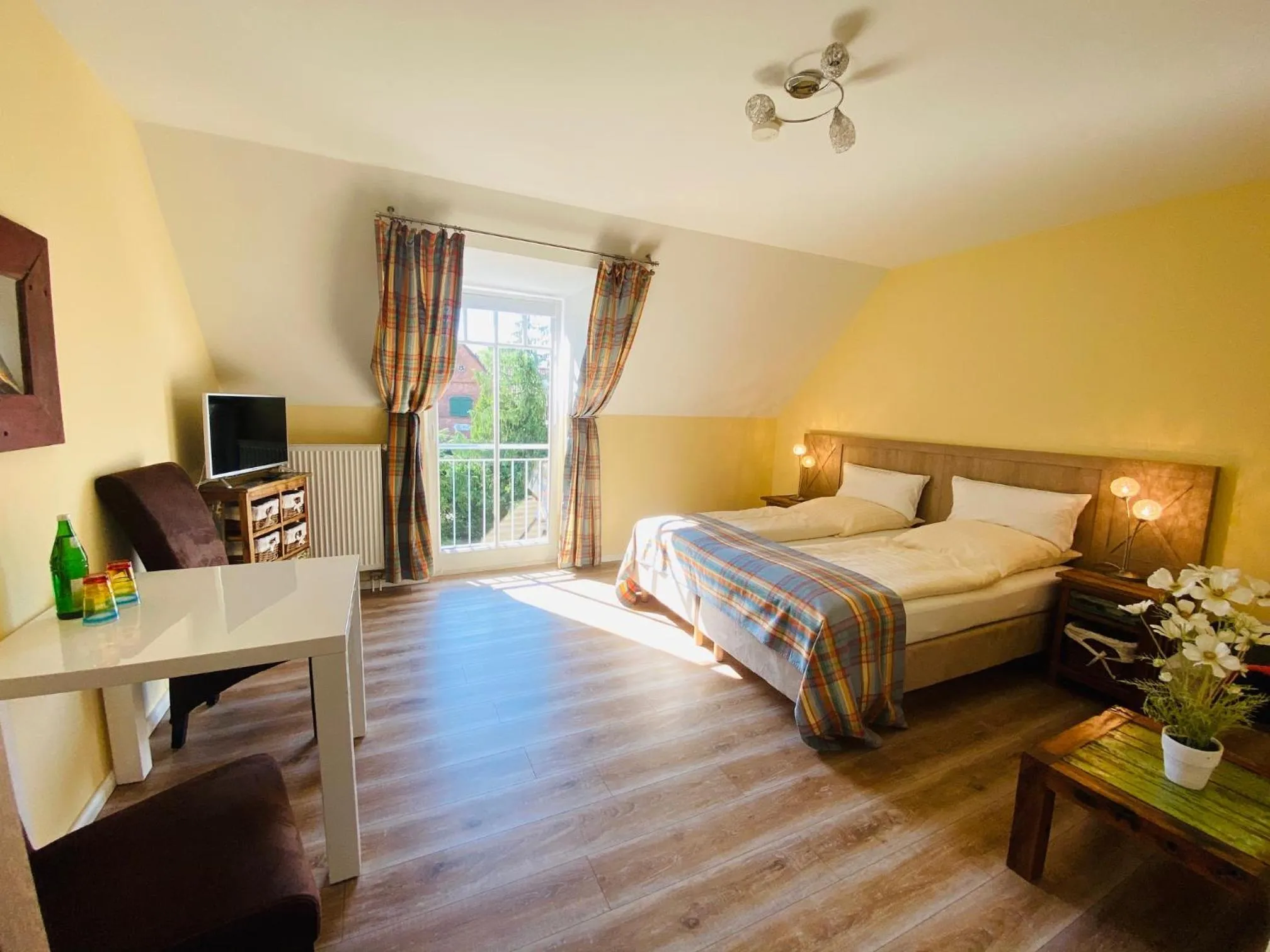 Bedroom, Bed in Landhaus Hammoor Stieper Gastronomie GmbH