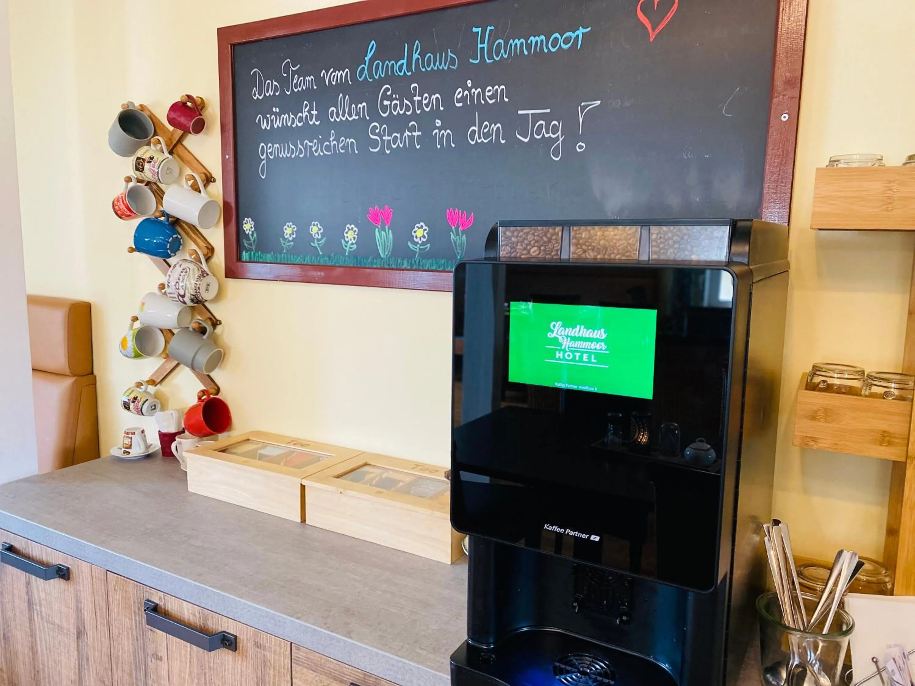 Coffee/tea facilities in Landhaus Hammoor Stieper Gastronomie GmbH