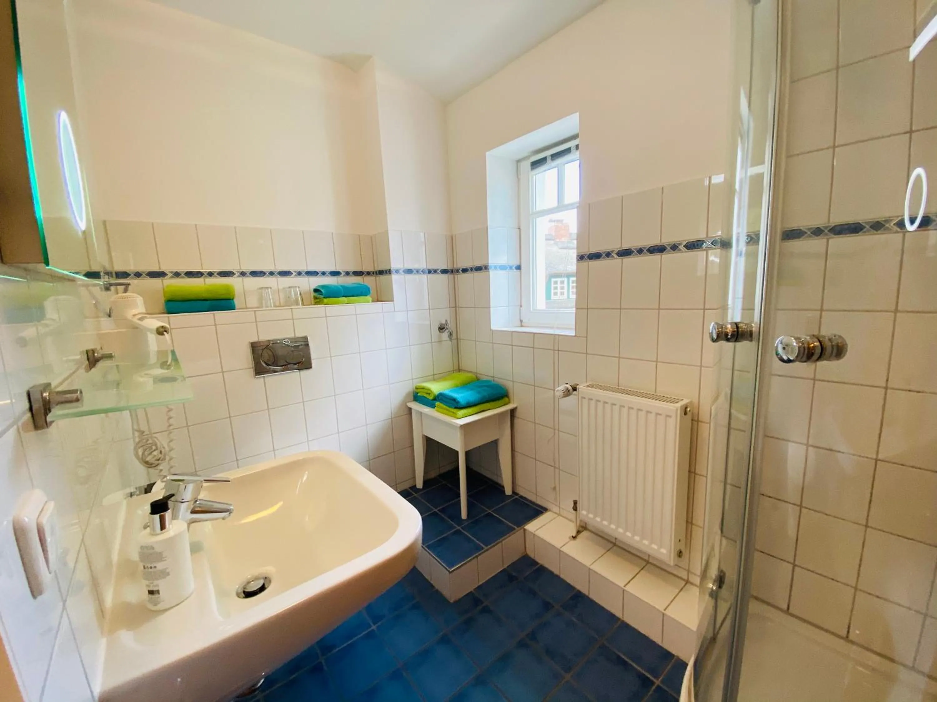 Shower in Landhaus Hammoor Stieper Gastronomie GmbH