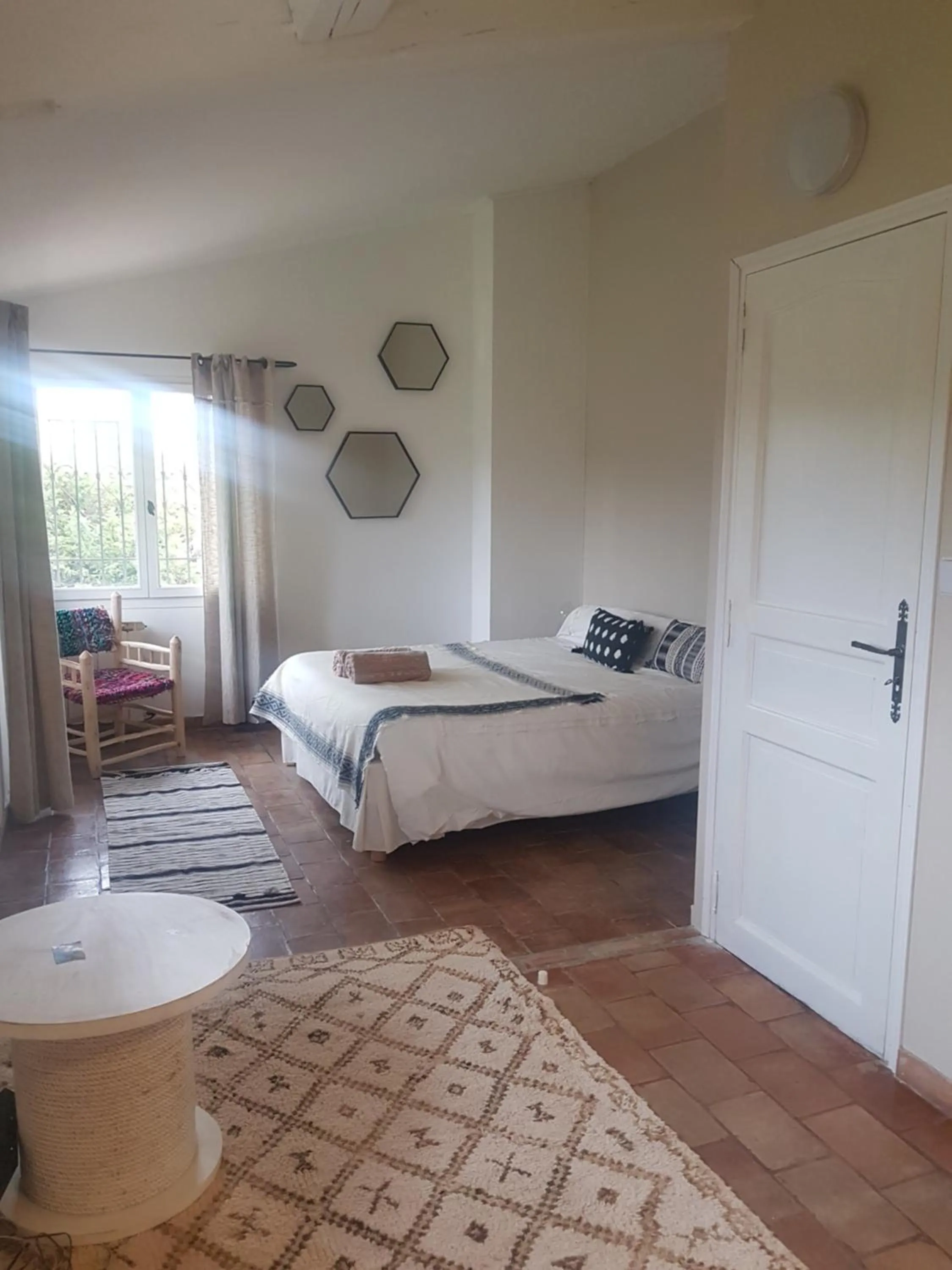 Bed in Mas au Cœur de La Provence & SPA