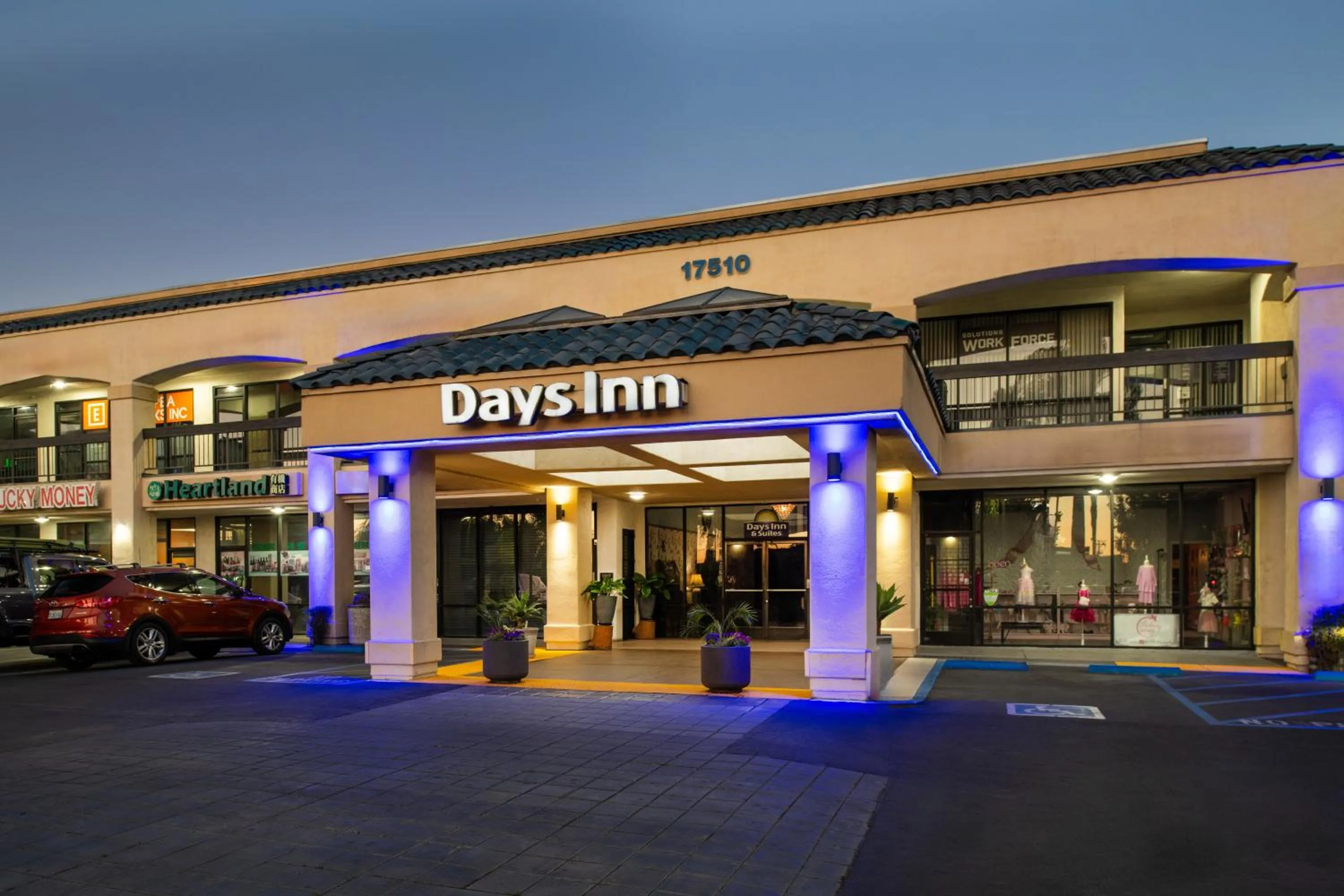 Property building in Days Inn & Suites by Wyndham Artesia