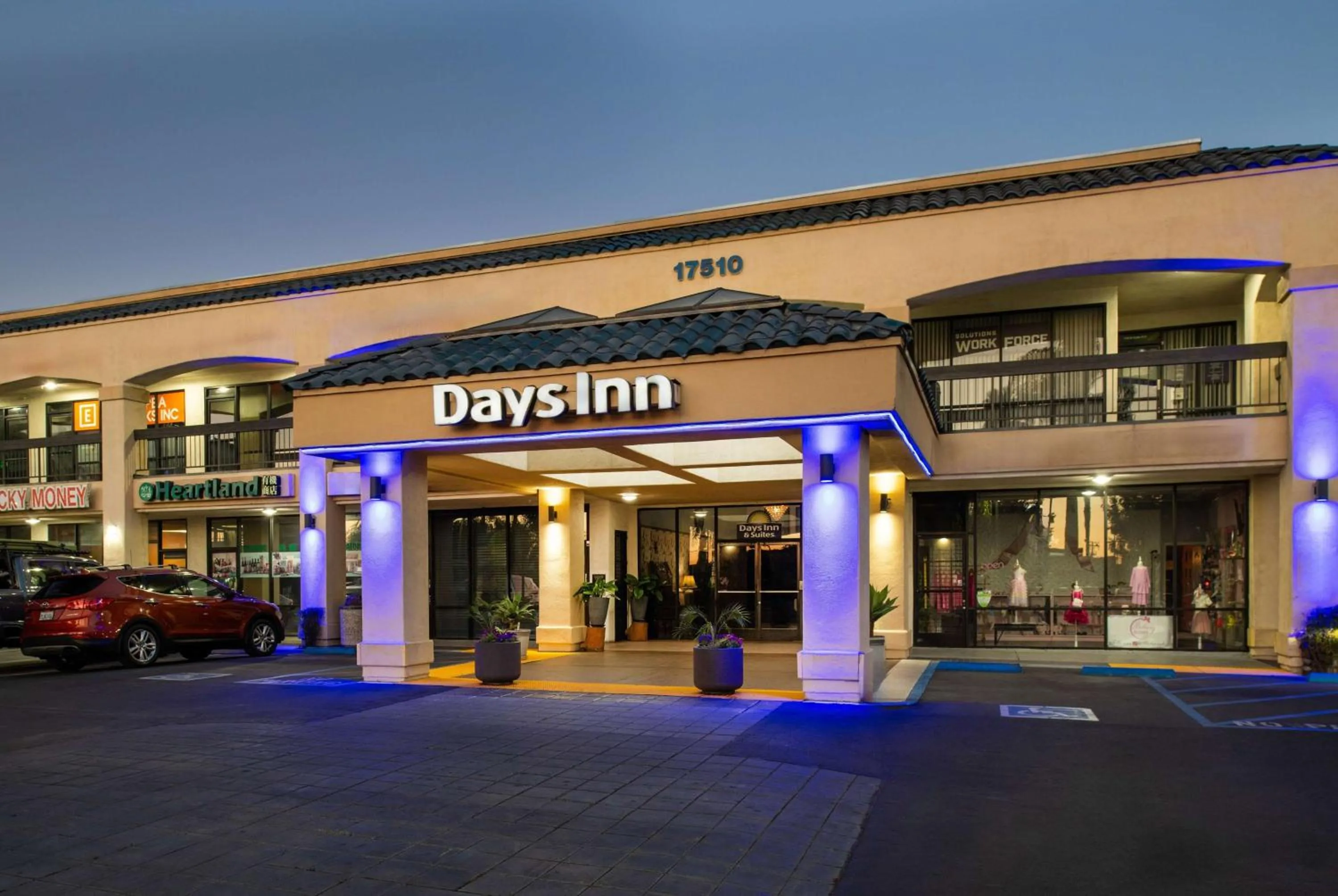 Property building in Days Inn & Suites by Wyndham Artesia