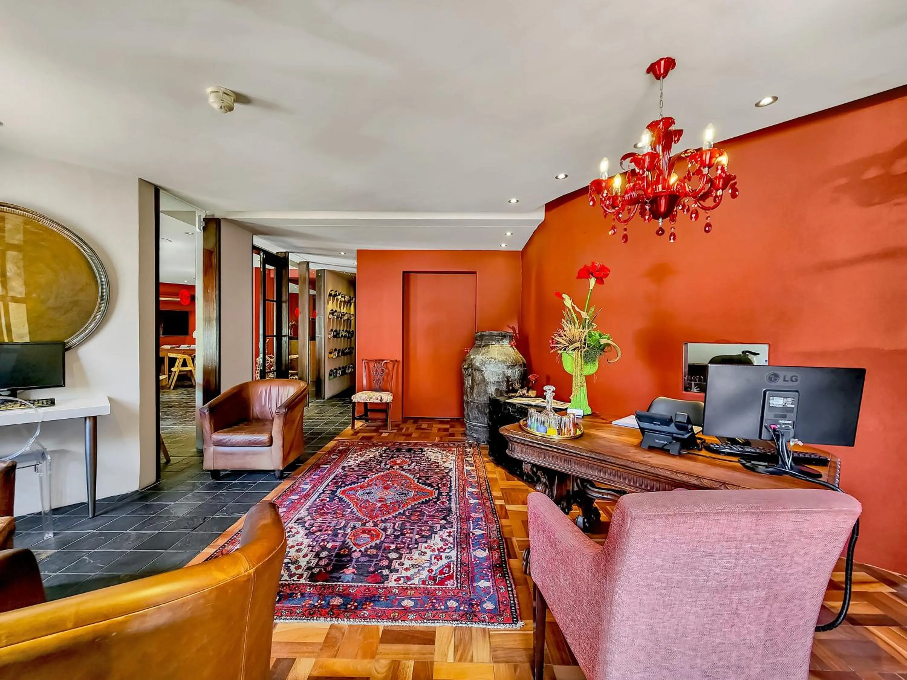 Lobby or reception in Rouge on Rose Boutique Hotel
