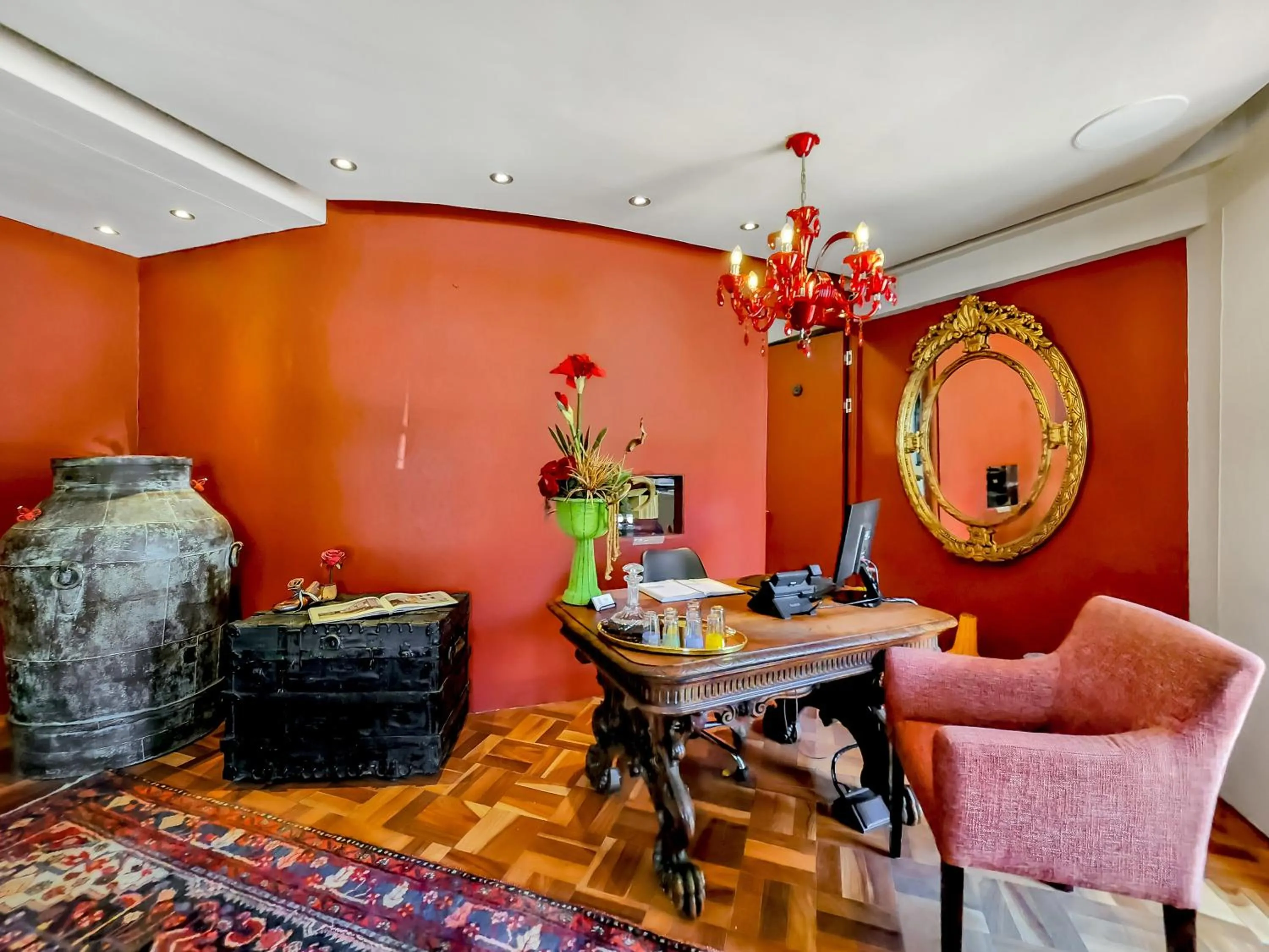 Lobby or reception in Rouge on Rose Boutique Hotel