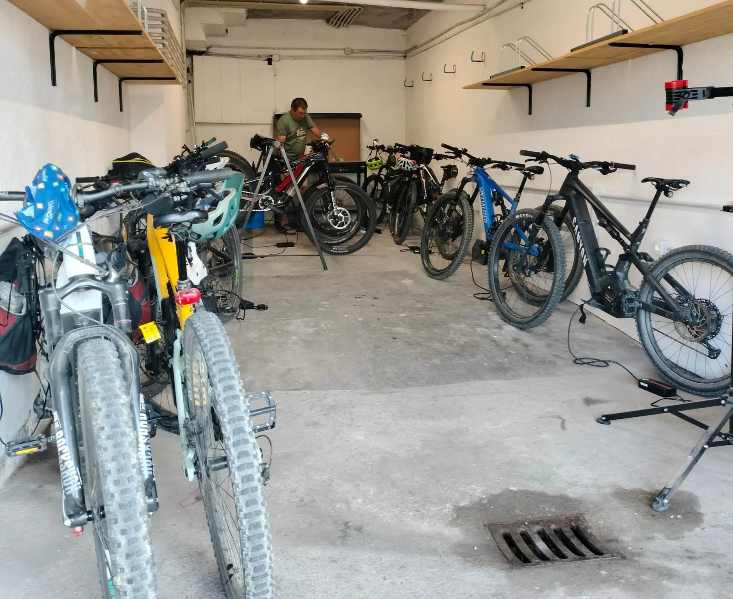 Natural landscape in Hotel Matteotti