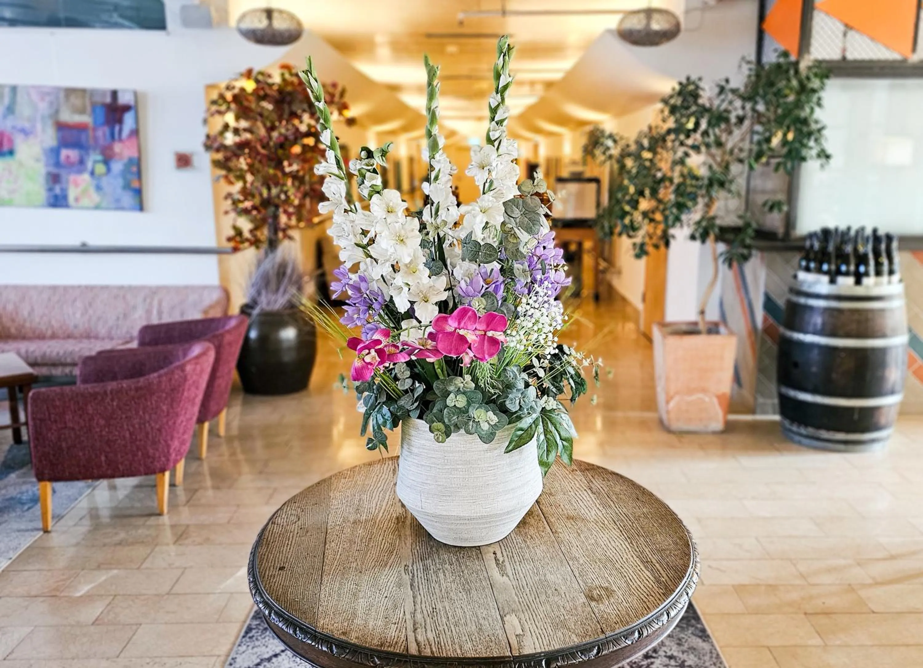 Seating area in Ruth Daniel Residence