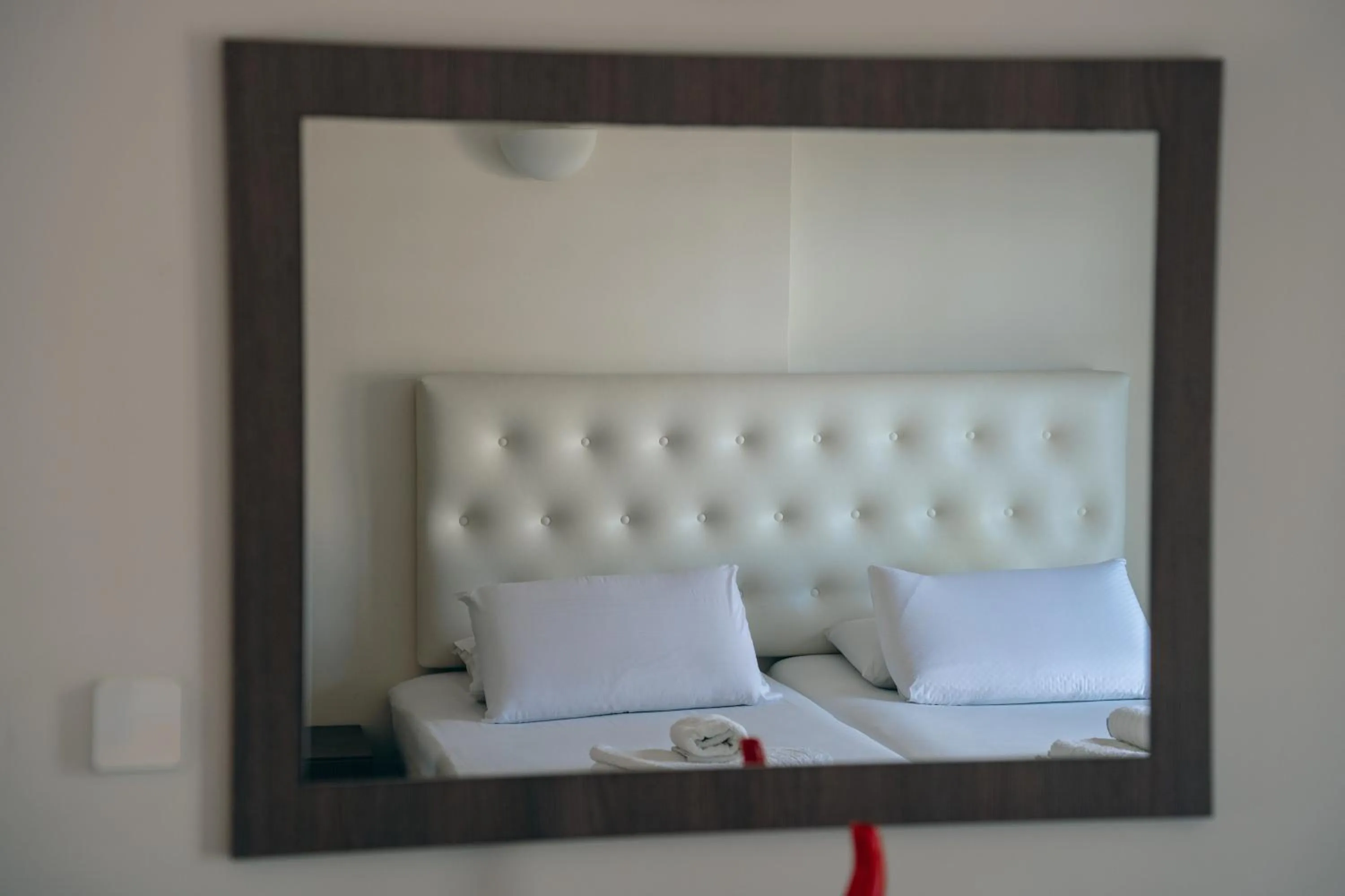 Property building, Bed in Coralli Hotel