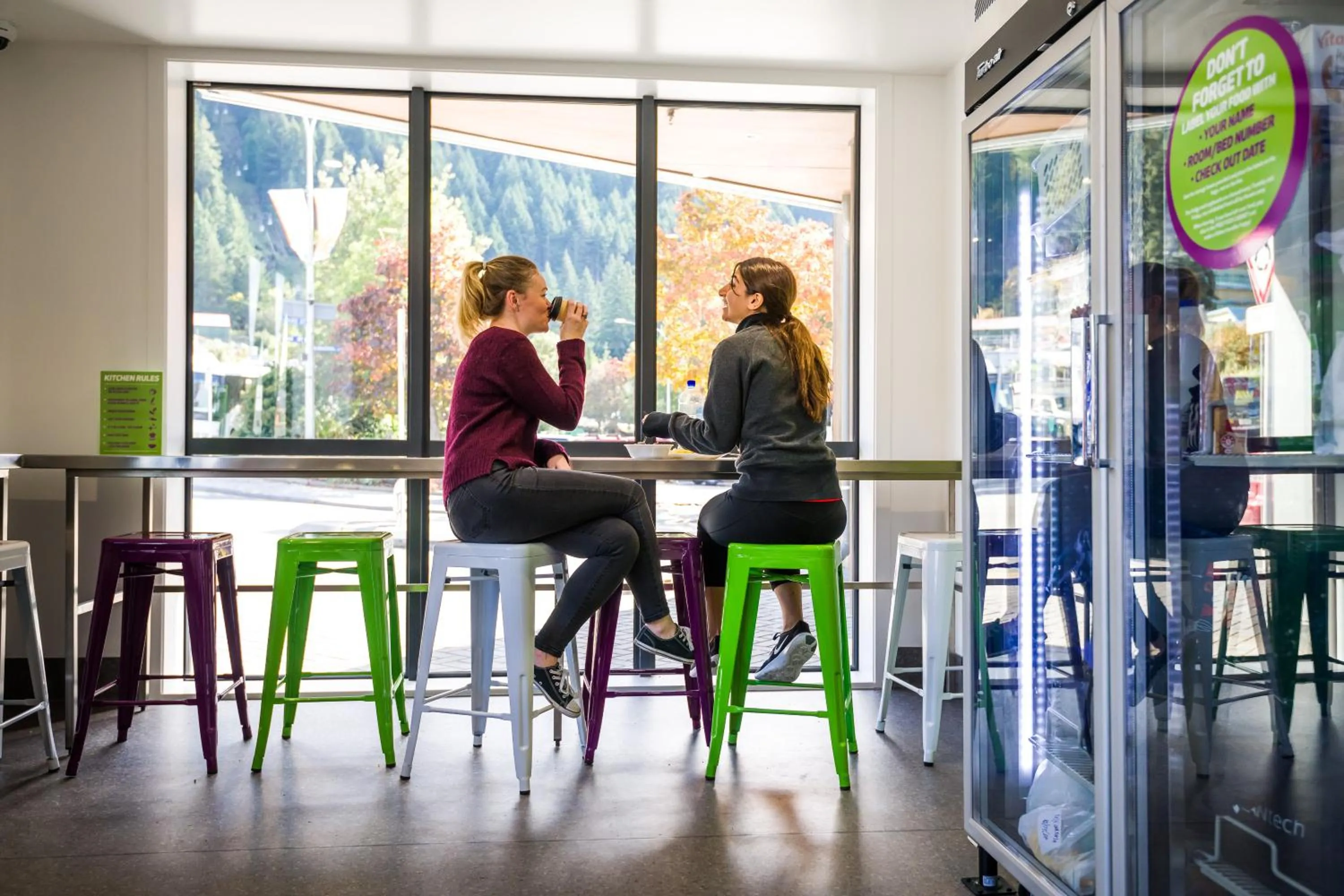 Coffee/tea facilities, Fitness Center/Facilities in Jucy Snooze Queenstown