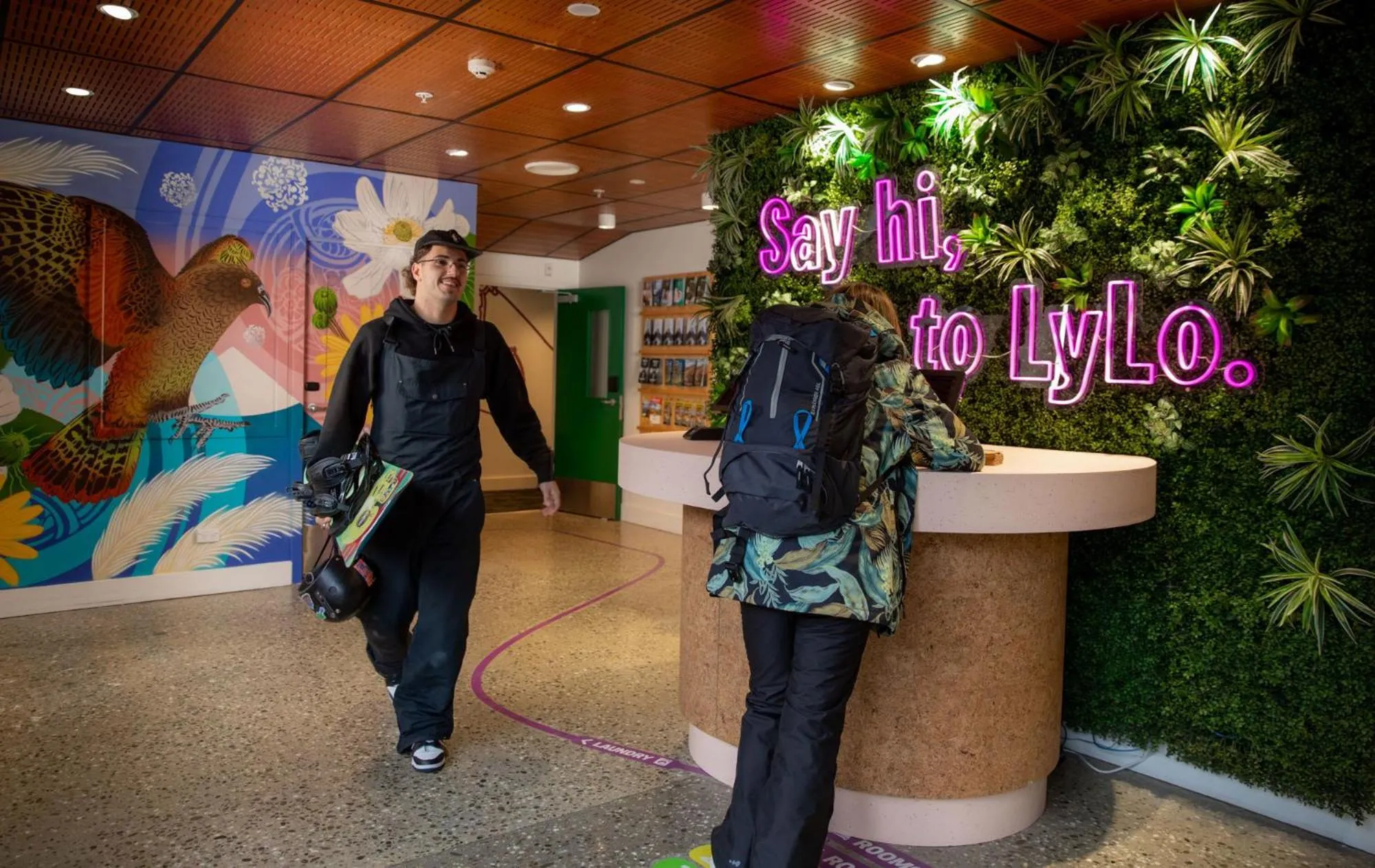 Lobby or reception in LyLo Queenstown