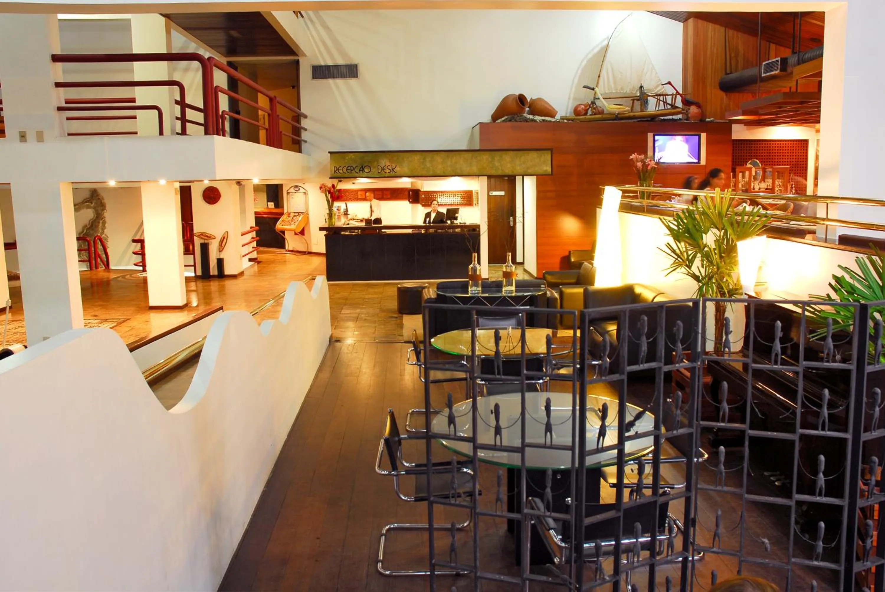 Communal lounge/ TV room in Maceió Mar Hotel