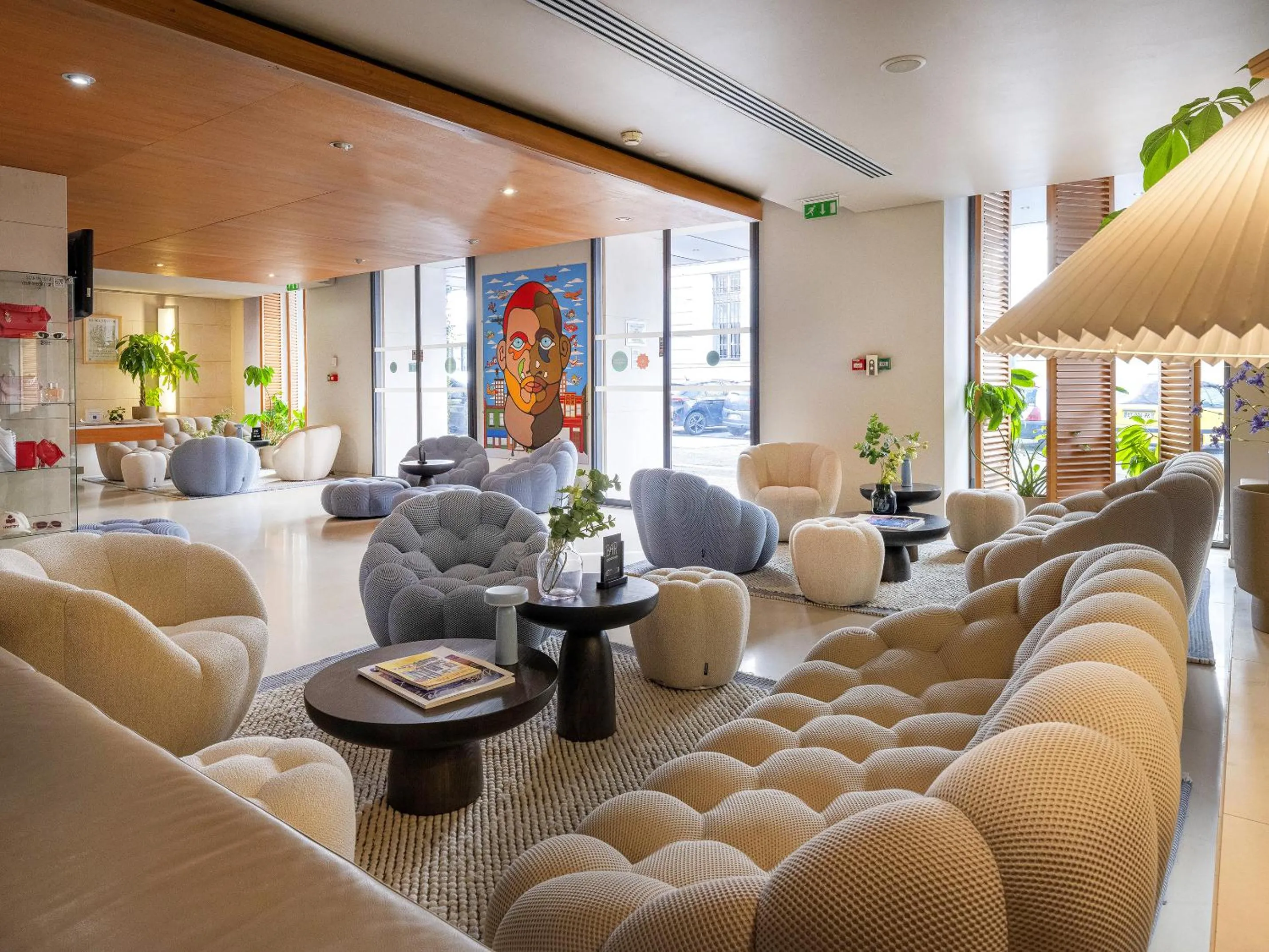 Lobby or reception in Hotel Beau Rivage