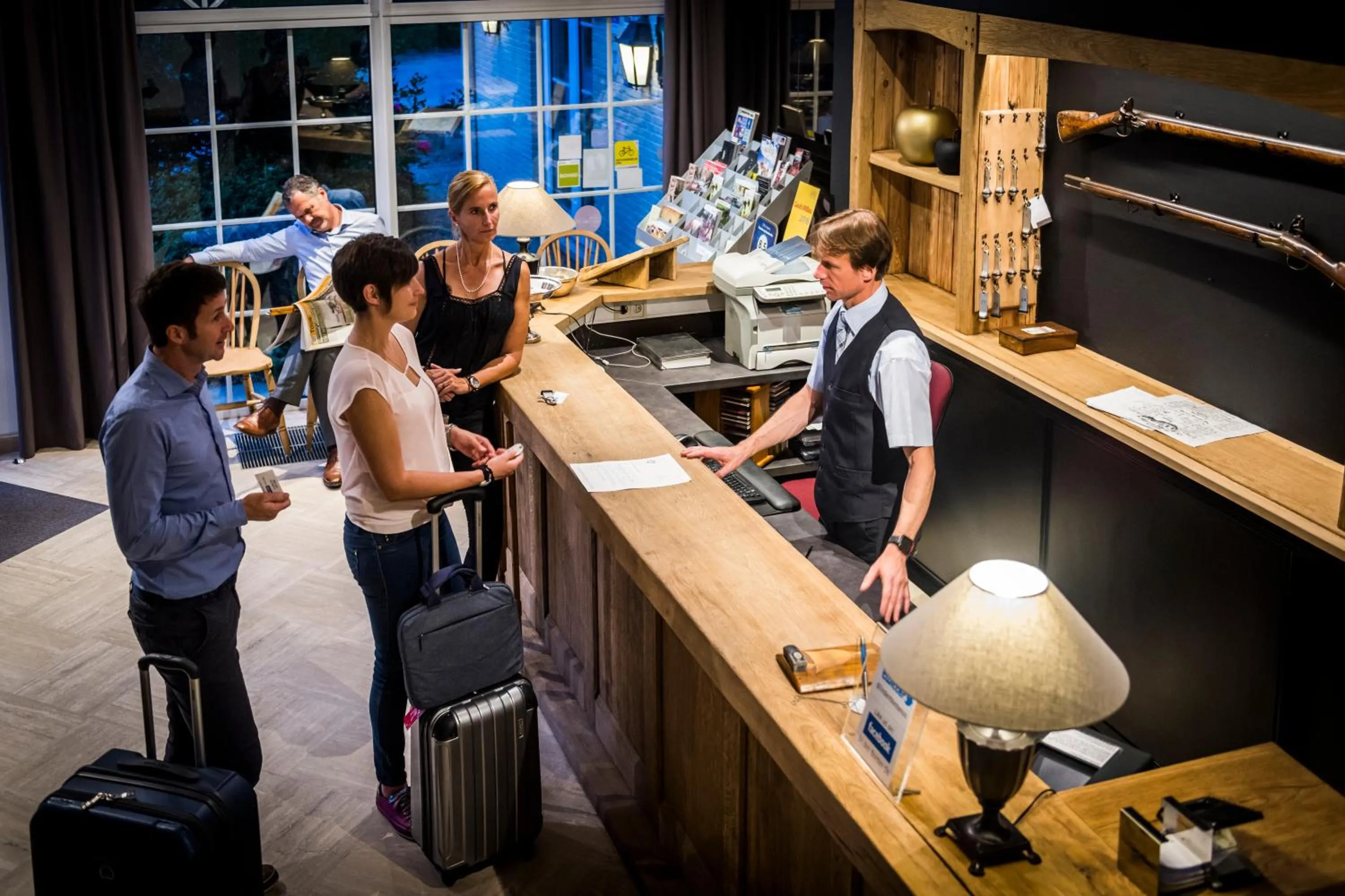 Lobby or reception in Hotel In den Bonten Os