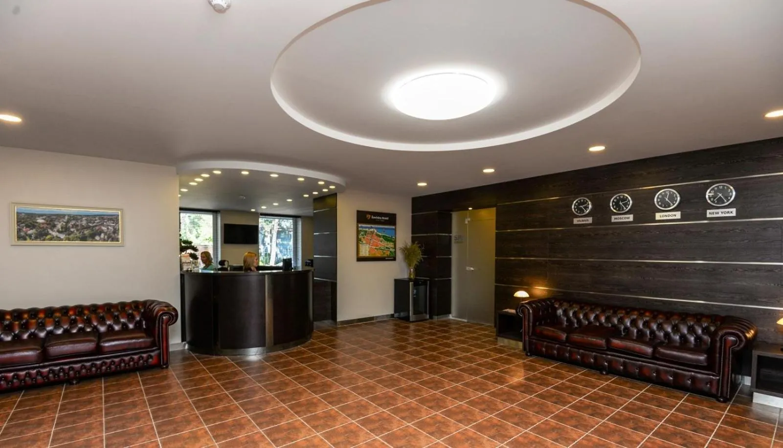 Lobby or reception in Žuvėdra