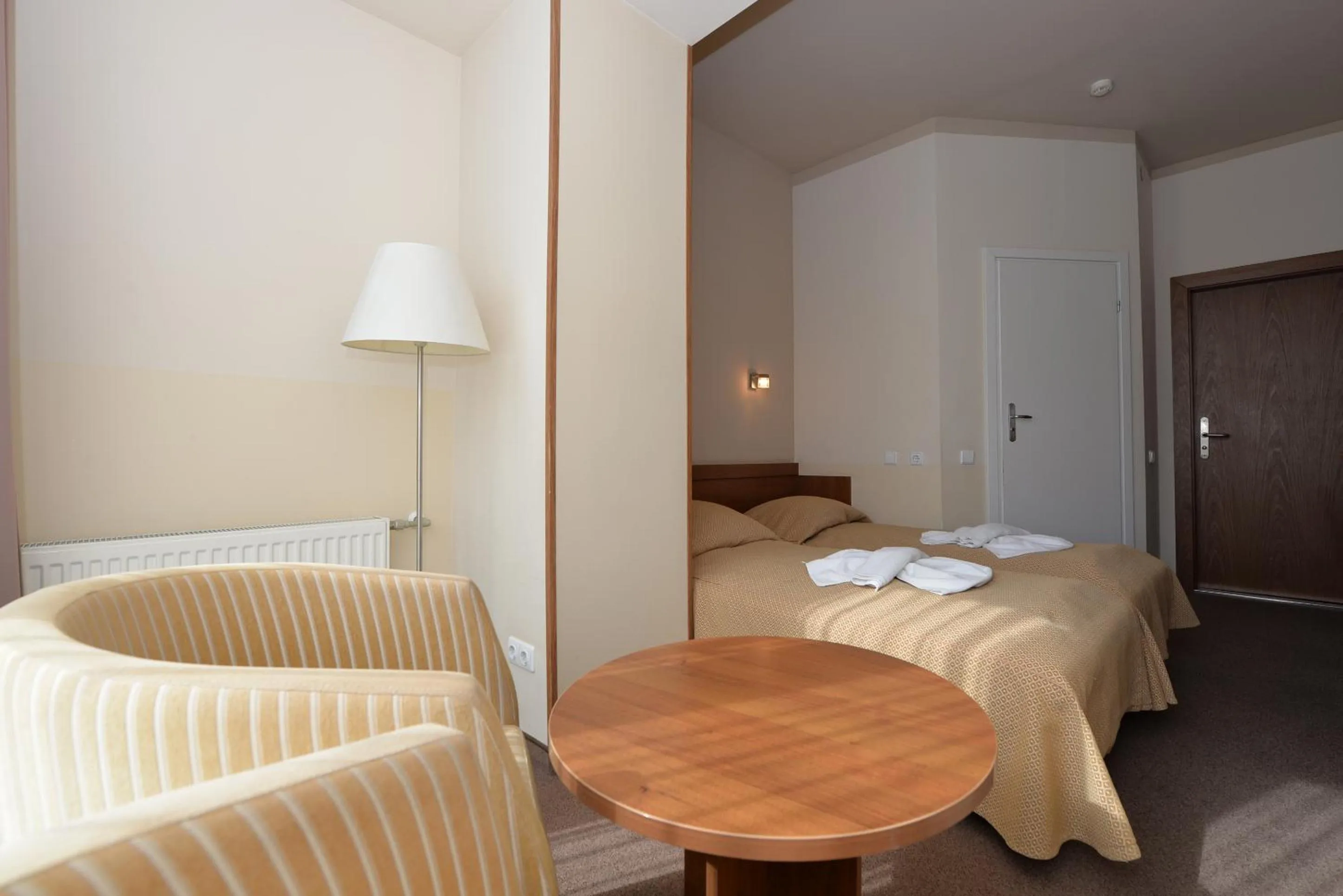 Photo of the whole room, Bed in Žuvėdra