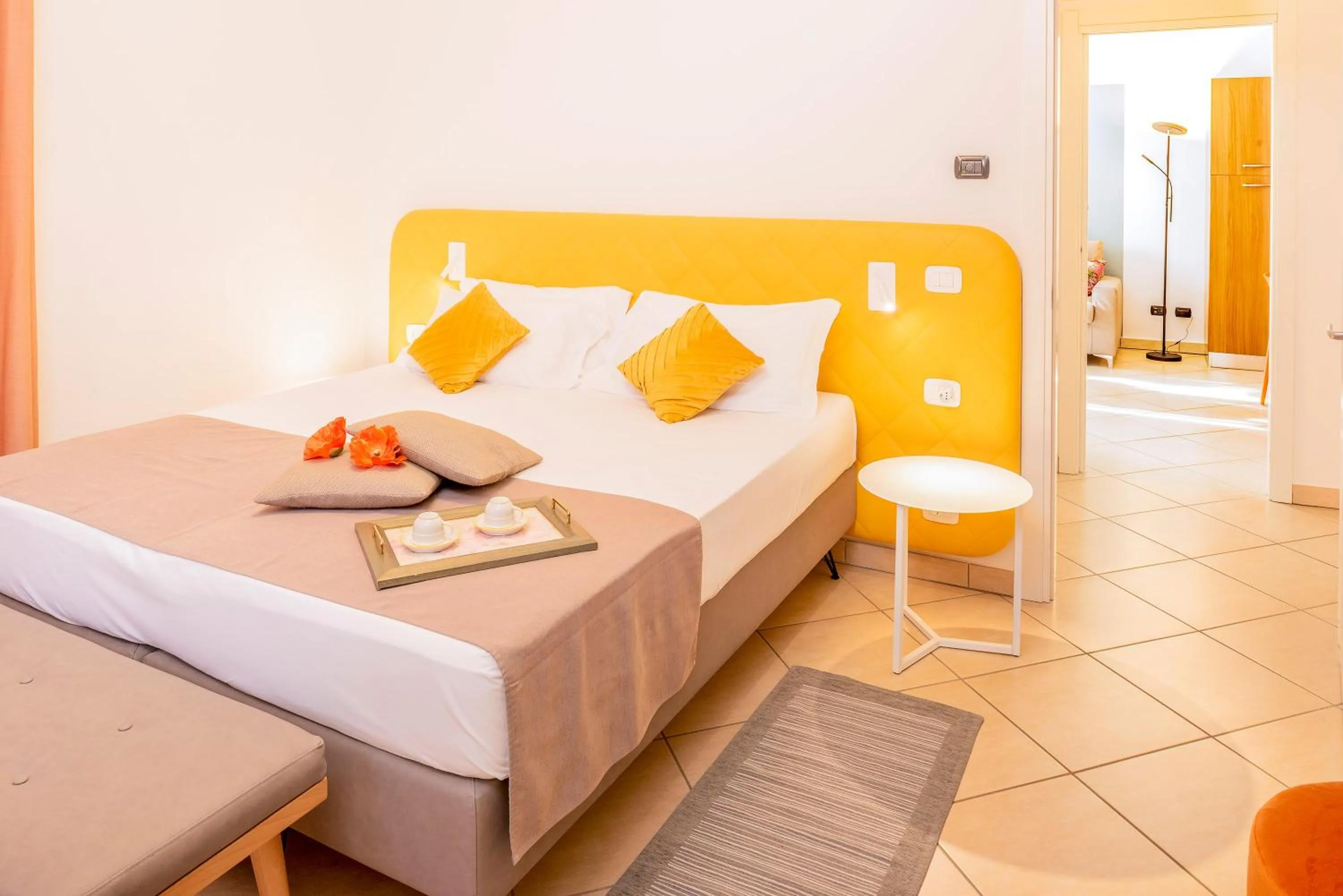 Bed in Hotel Taormina