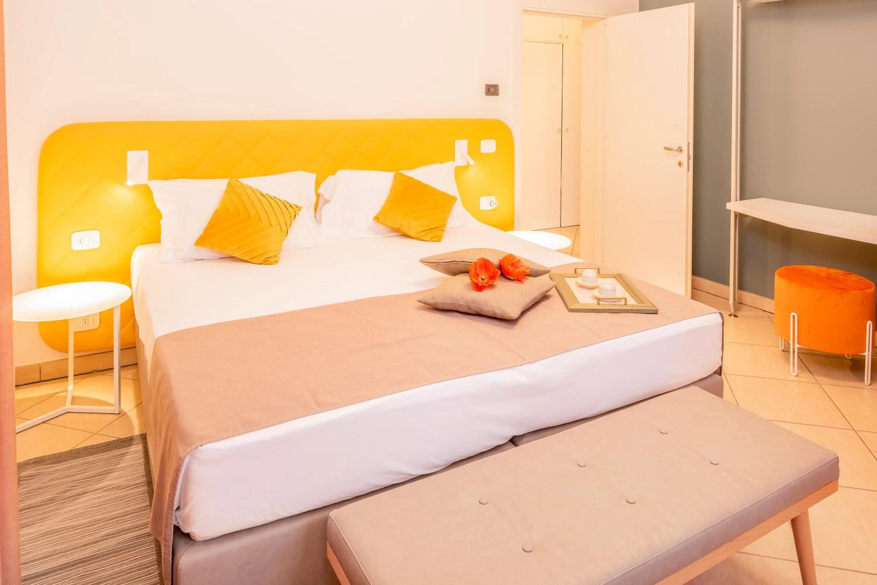 Bed in Hotel Taormina