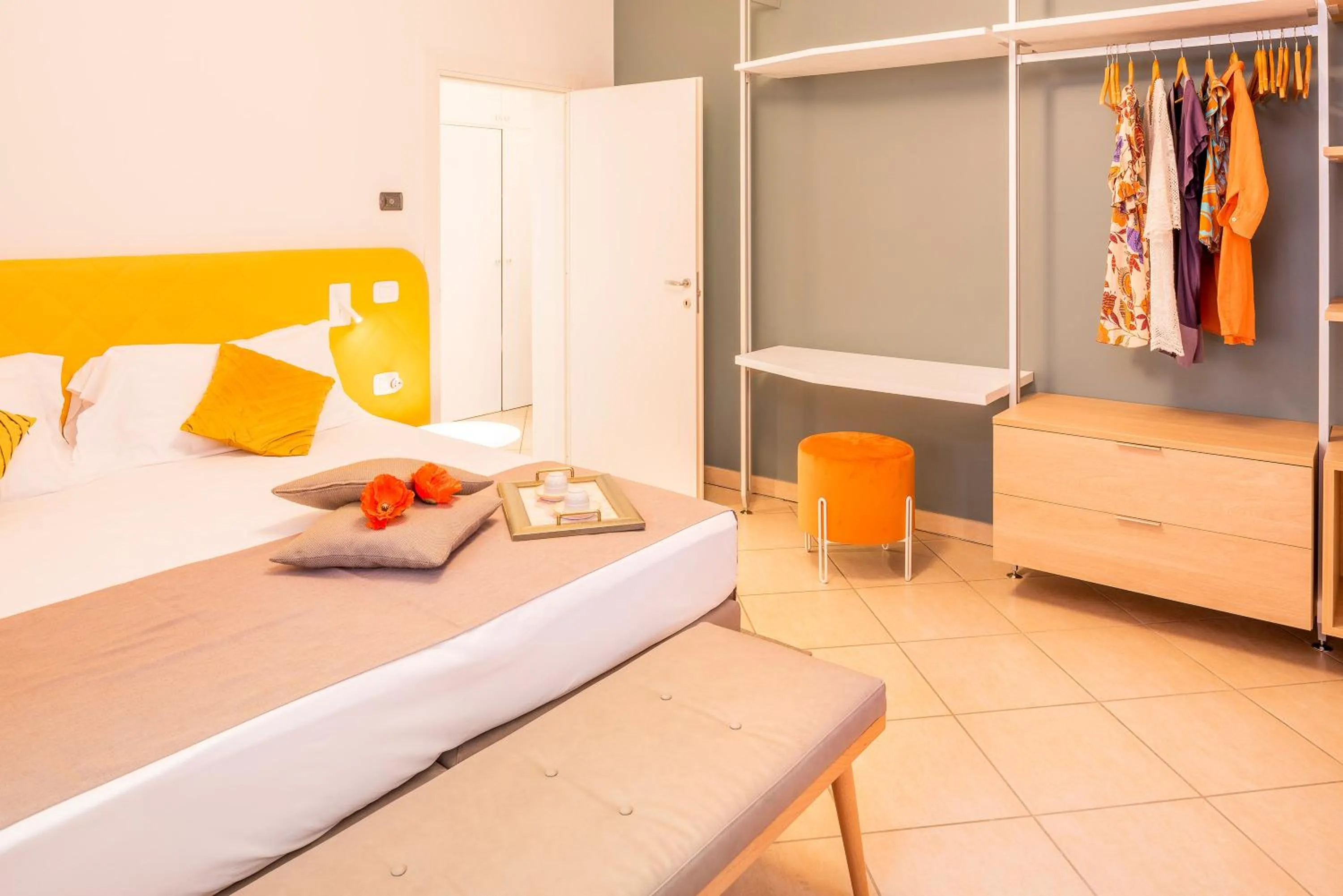 Bed in Hotel Taormina