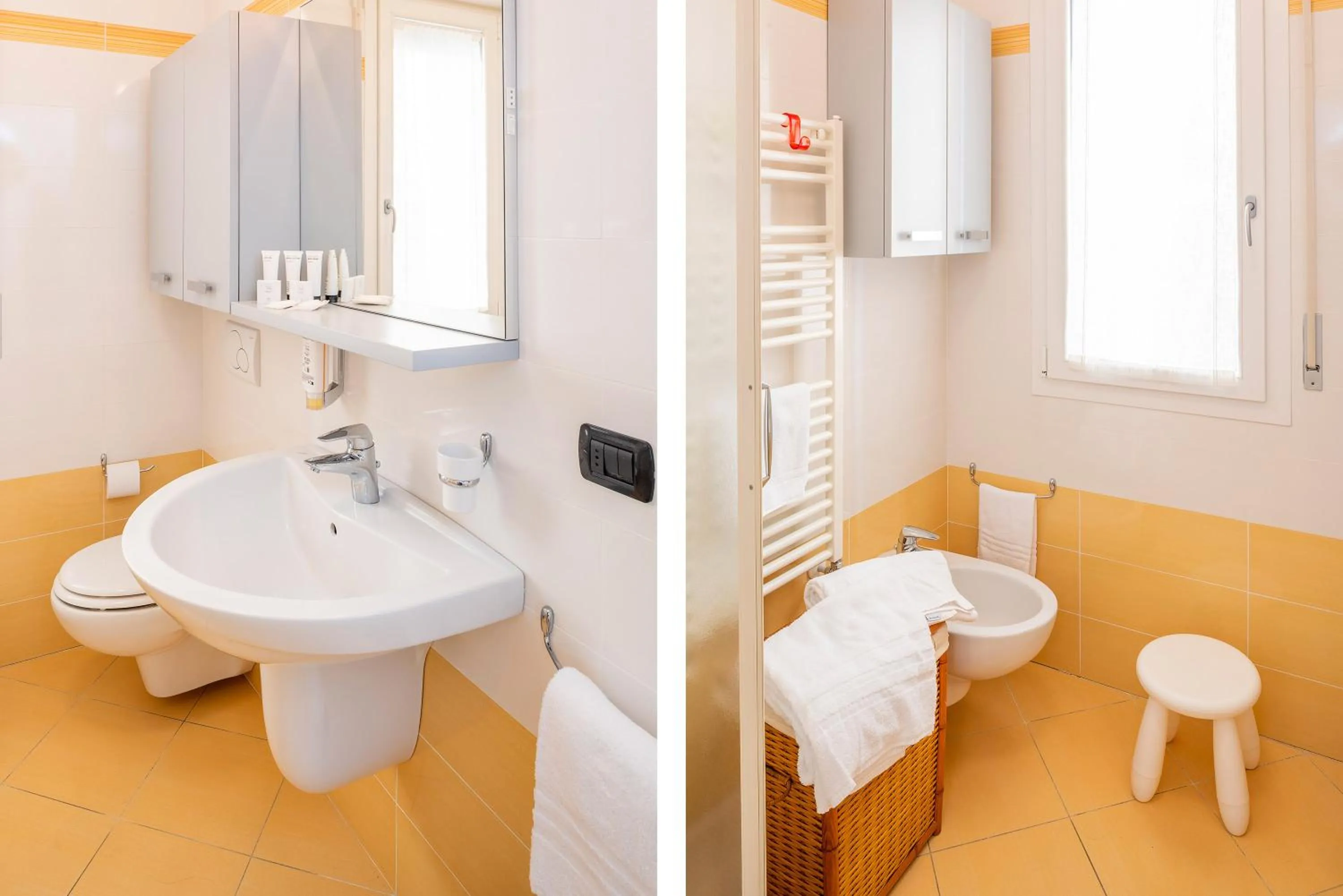 Shower in Hotel Taormina