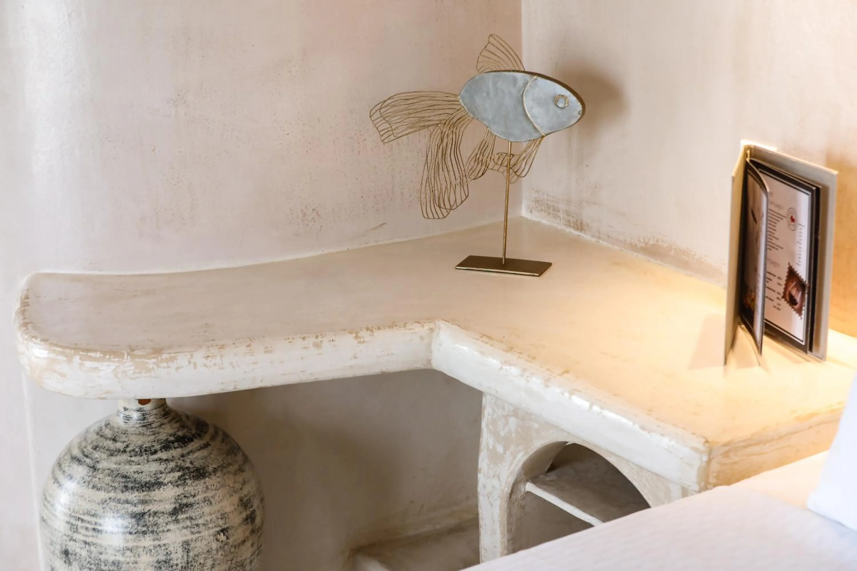 Decorative detail, Bed in Ibiscus Boutique