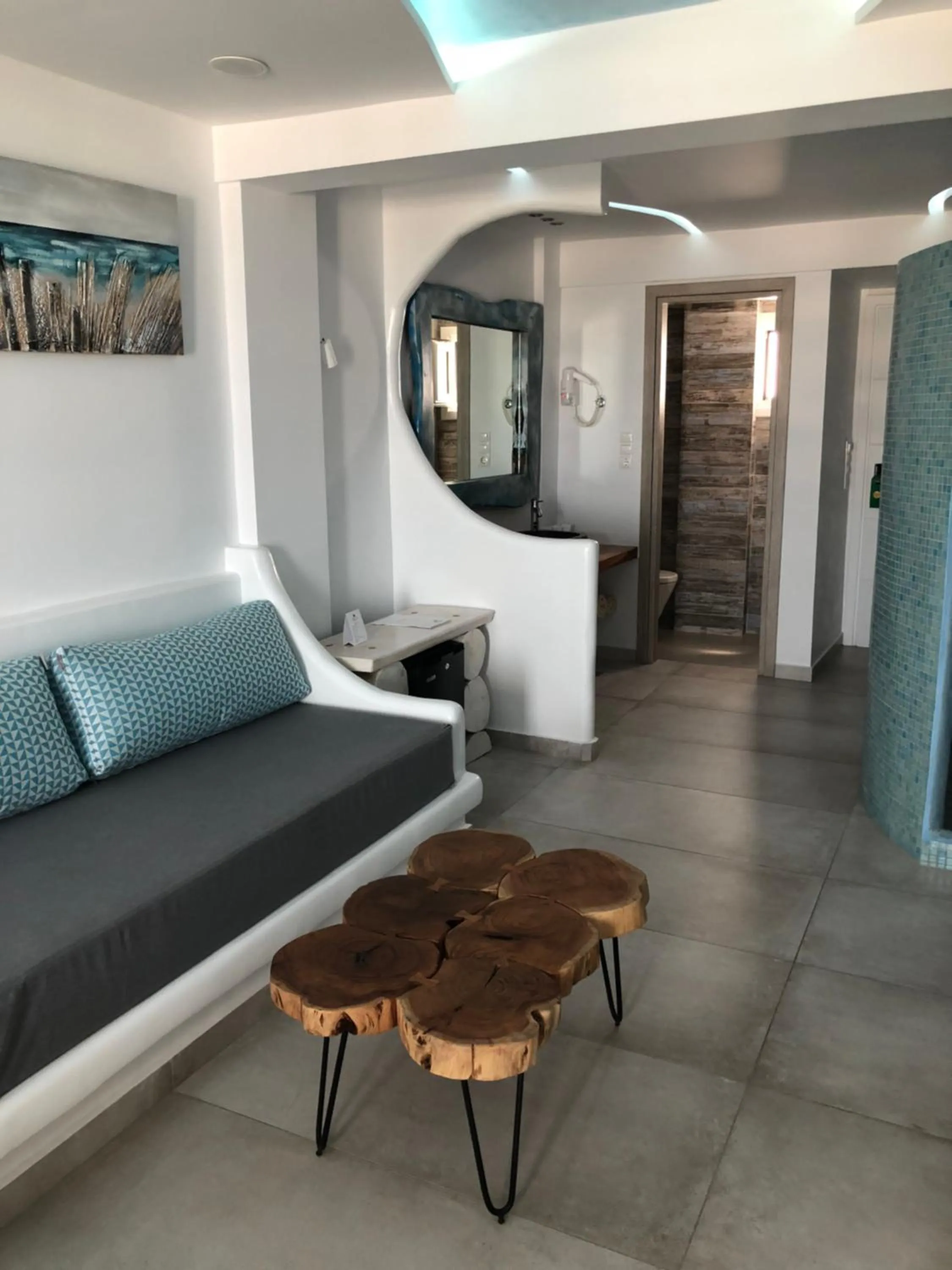 Seating area in Ibiscus Boutique