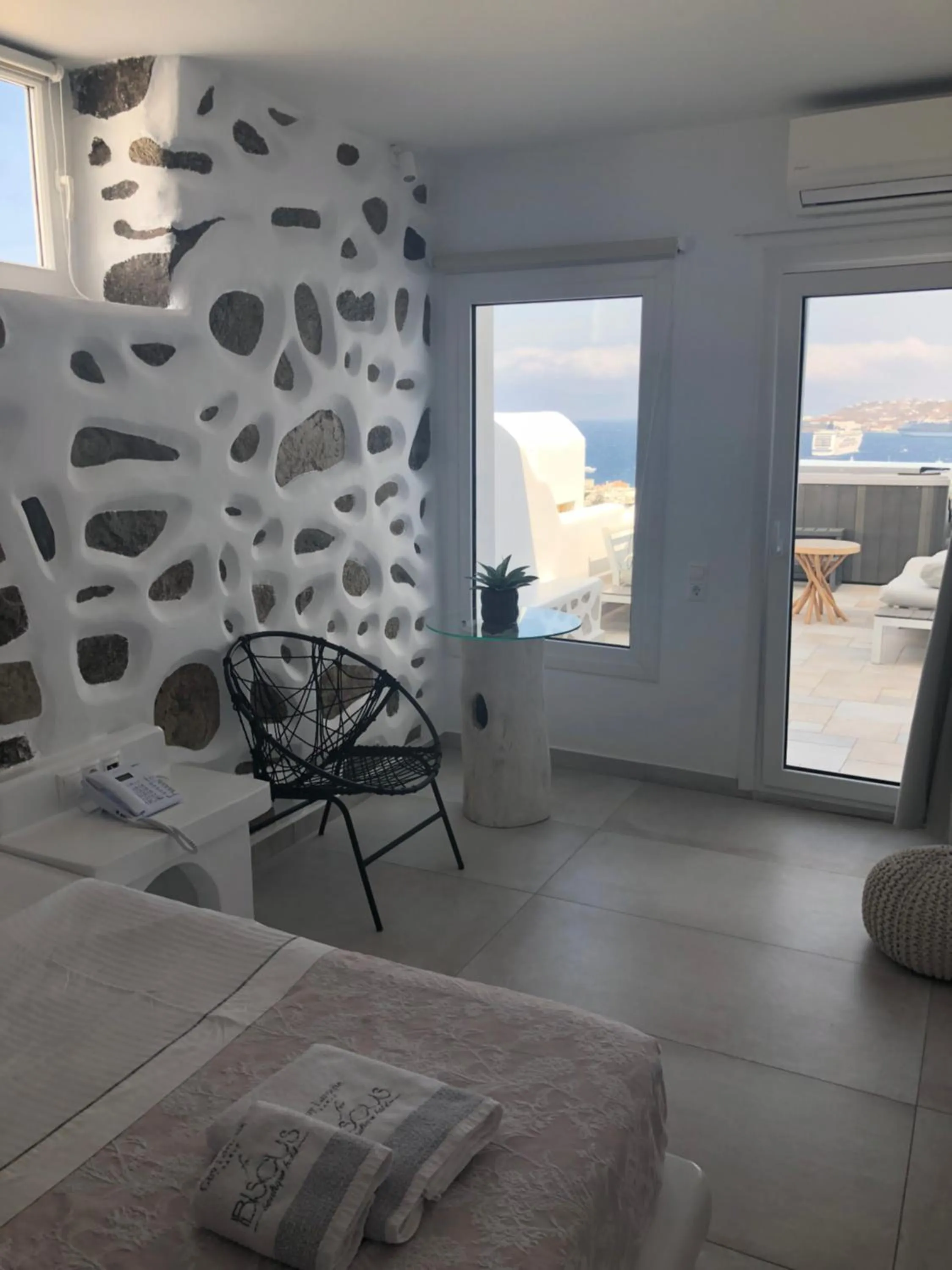 Seating area in Ibiscus Boutique