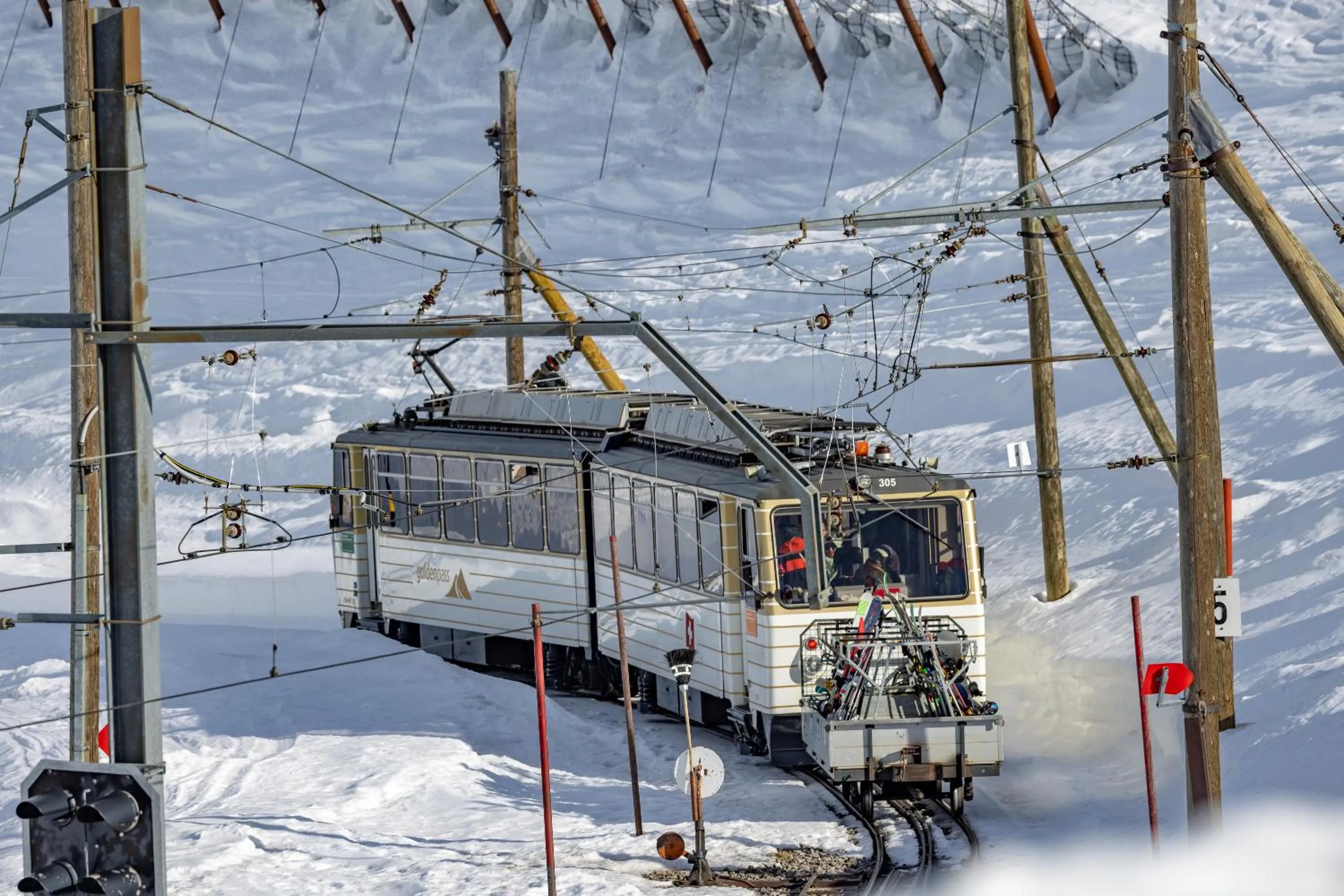 Winter in Le Coucou Hotel Restaurant & Lounge-Bar