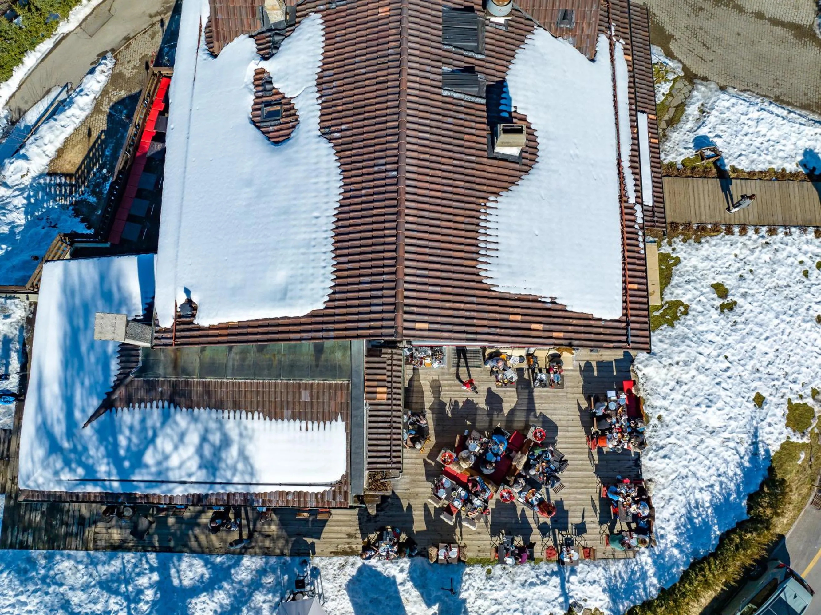 Bird's eye view in Le Coucou Hotel Restaurant & Lounge-Bar