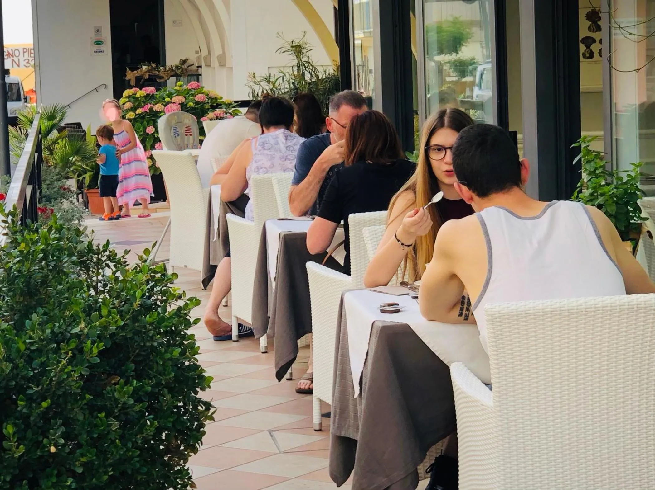 Balcony/Terrace in Hotel La Conchiglia