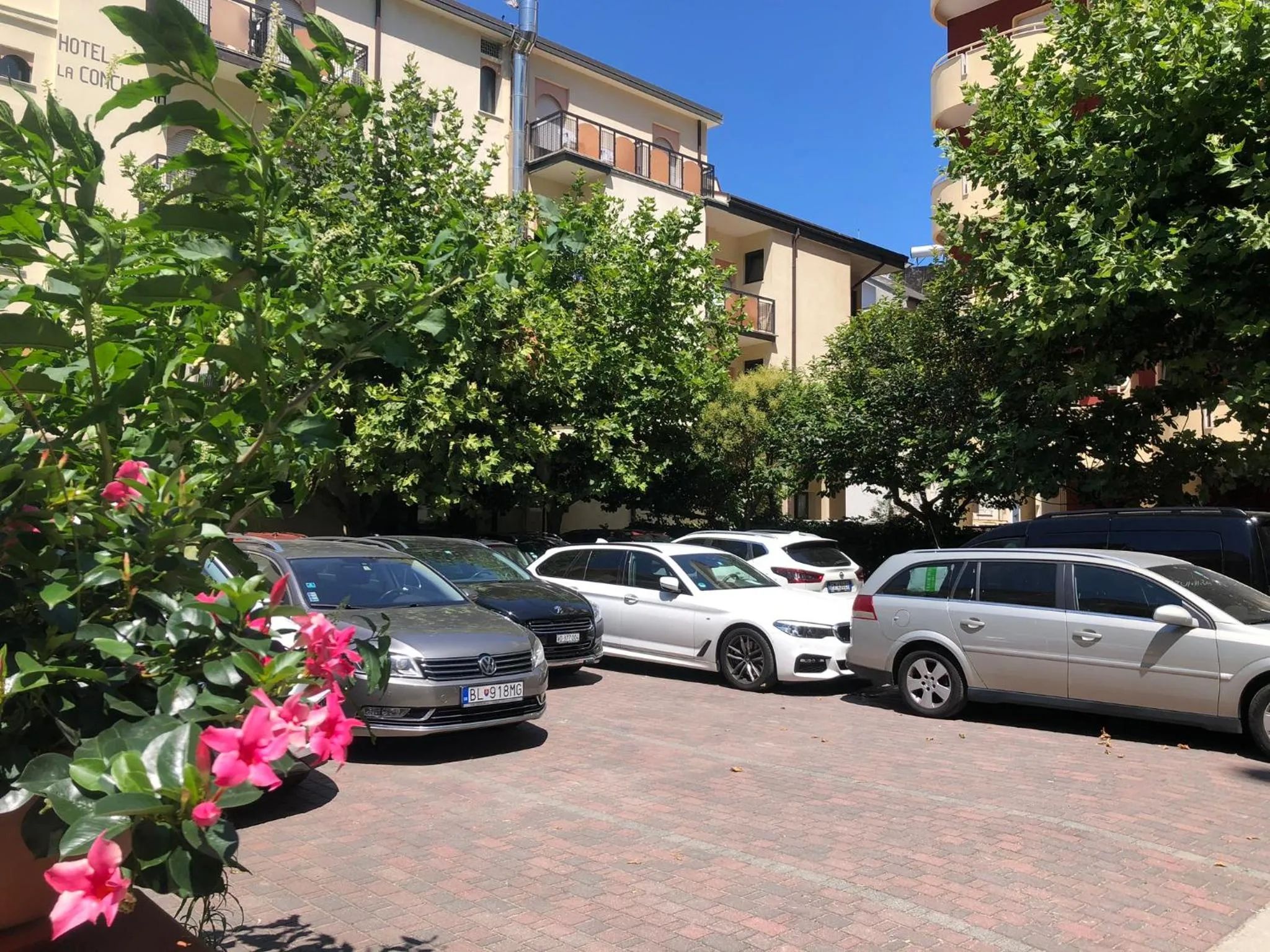 Parking in Hotel La Conchiglia