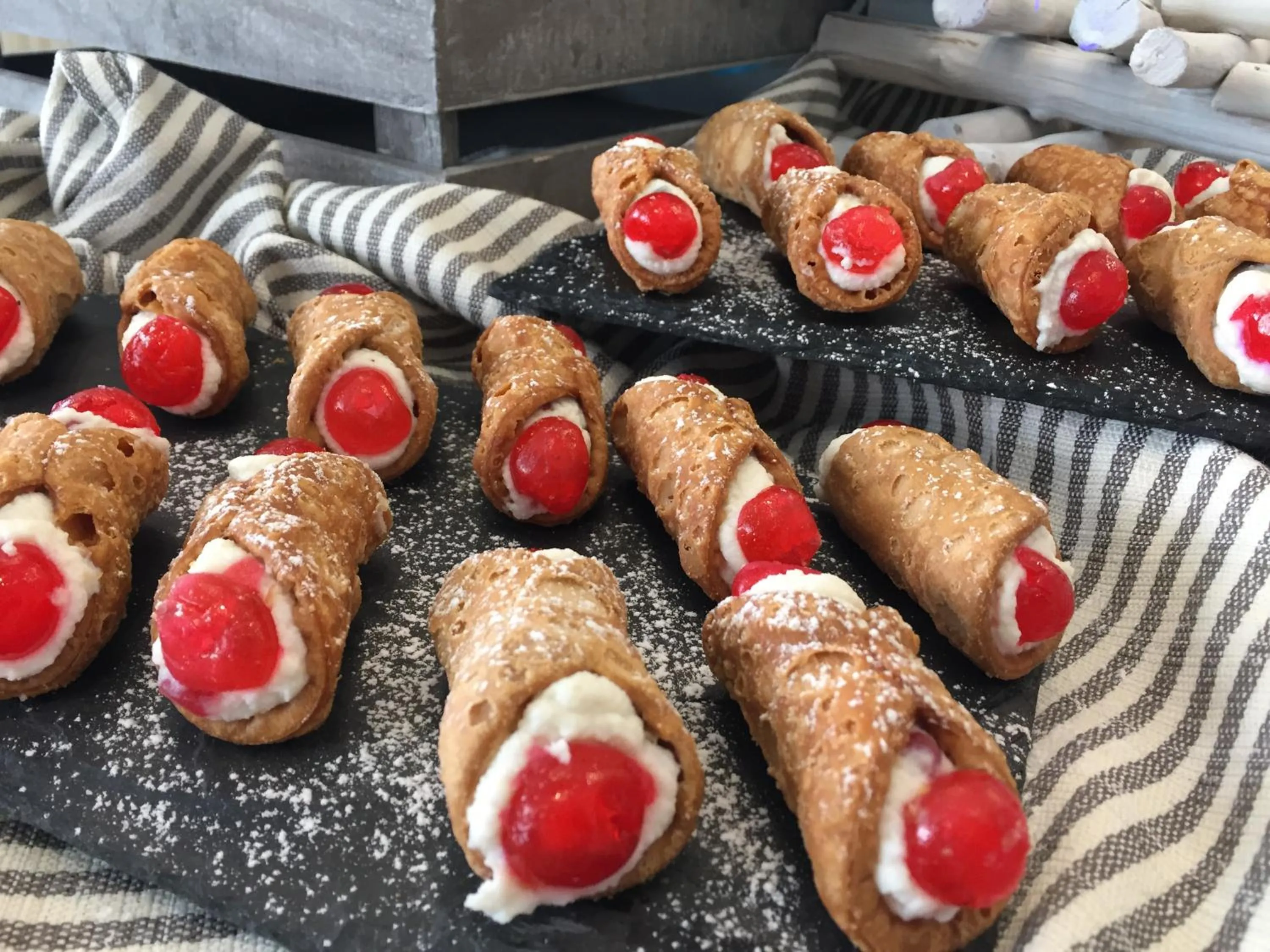 Buffet breakfast in Hotel La Conchiglia