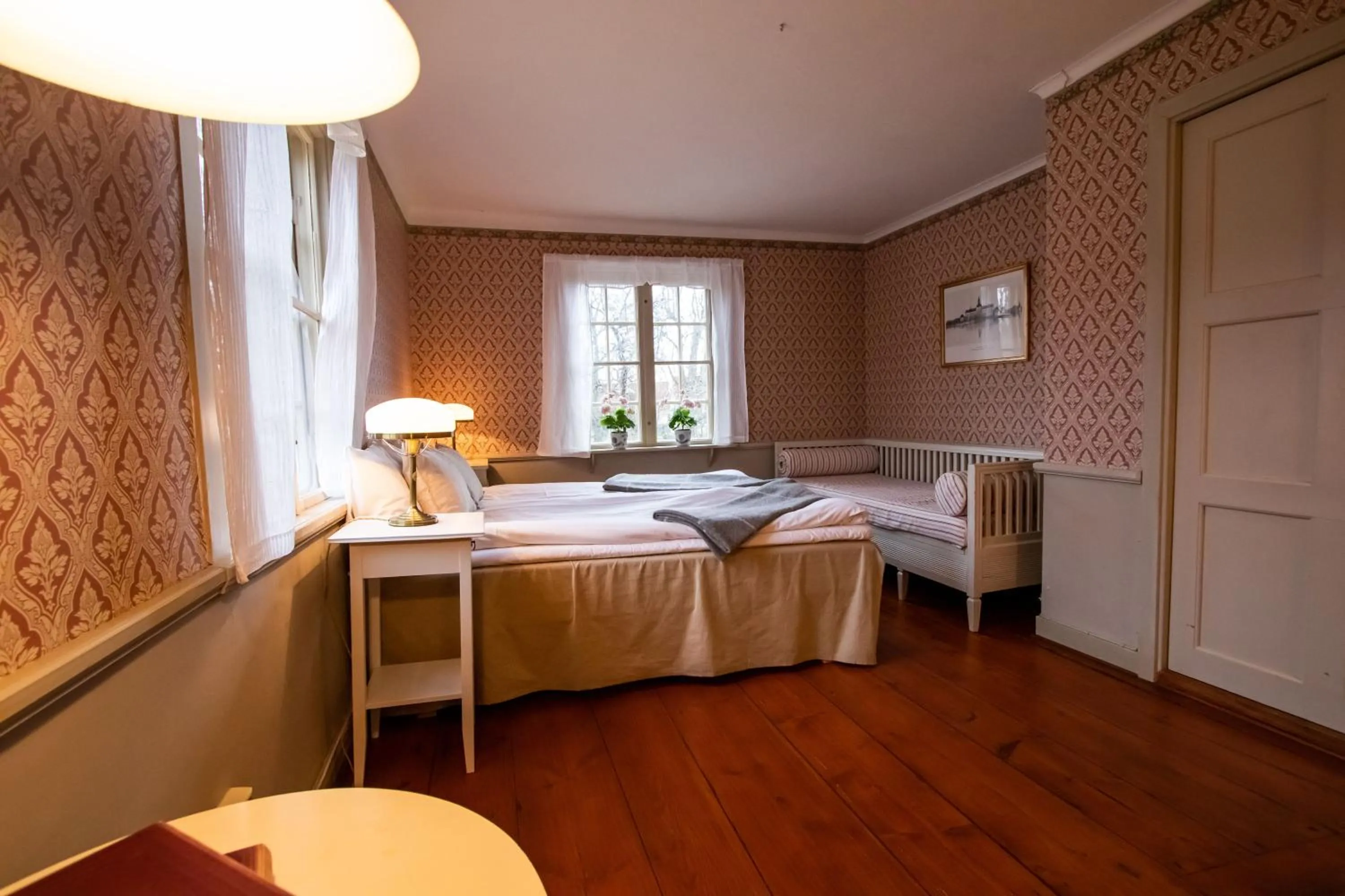 Bedroom, Bed in Hotell Dahlströmska gården