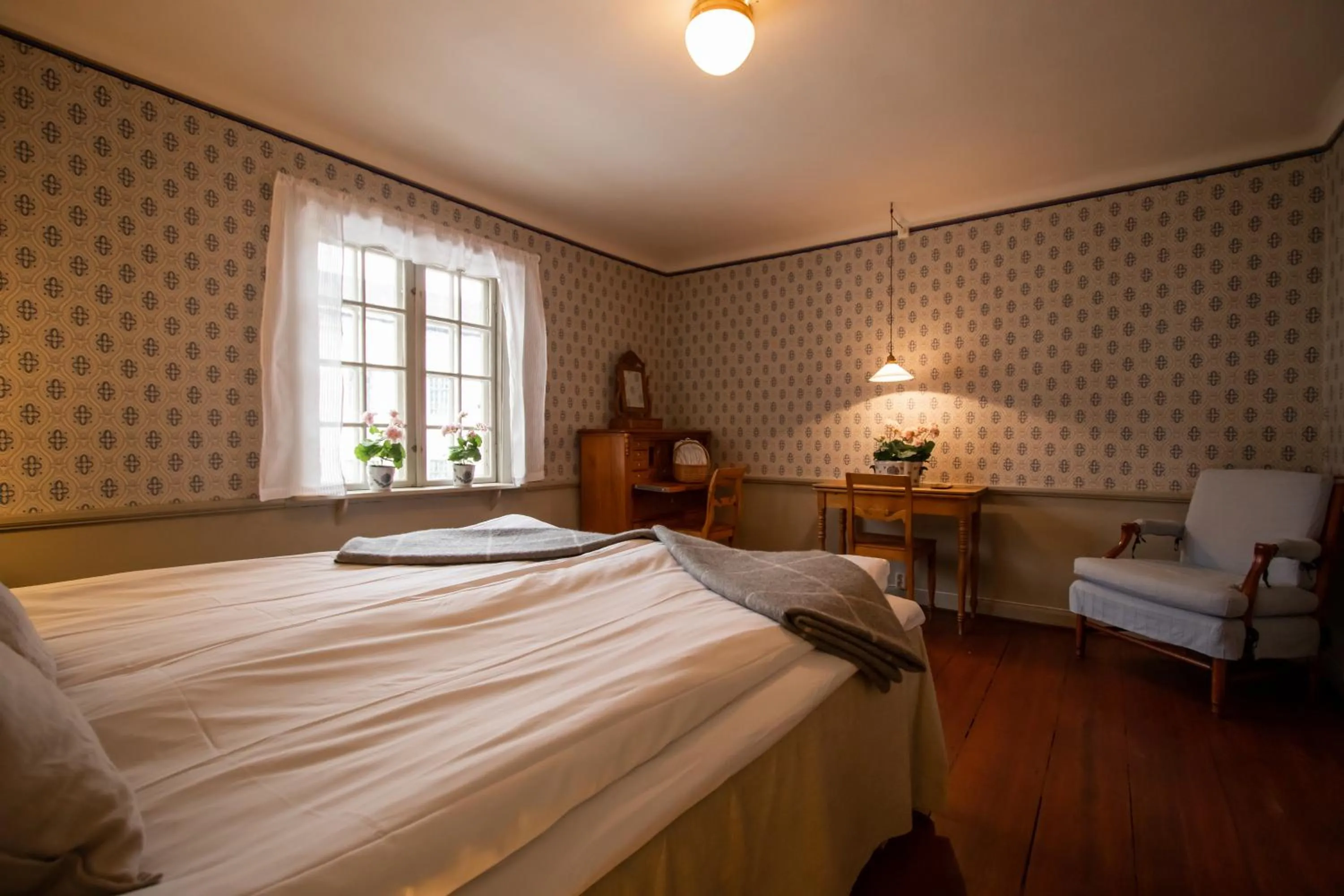 Bedroom, Bed in Hotell Dahlströmska gården