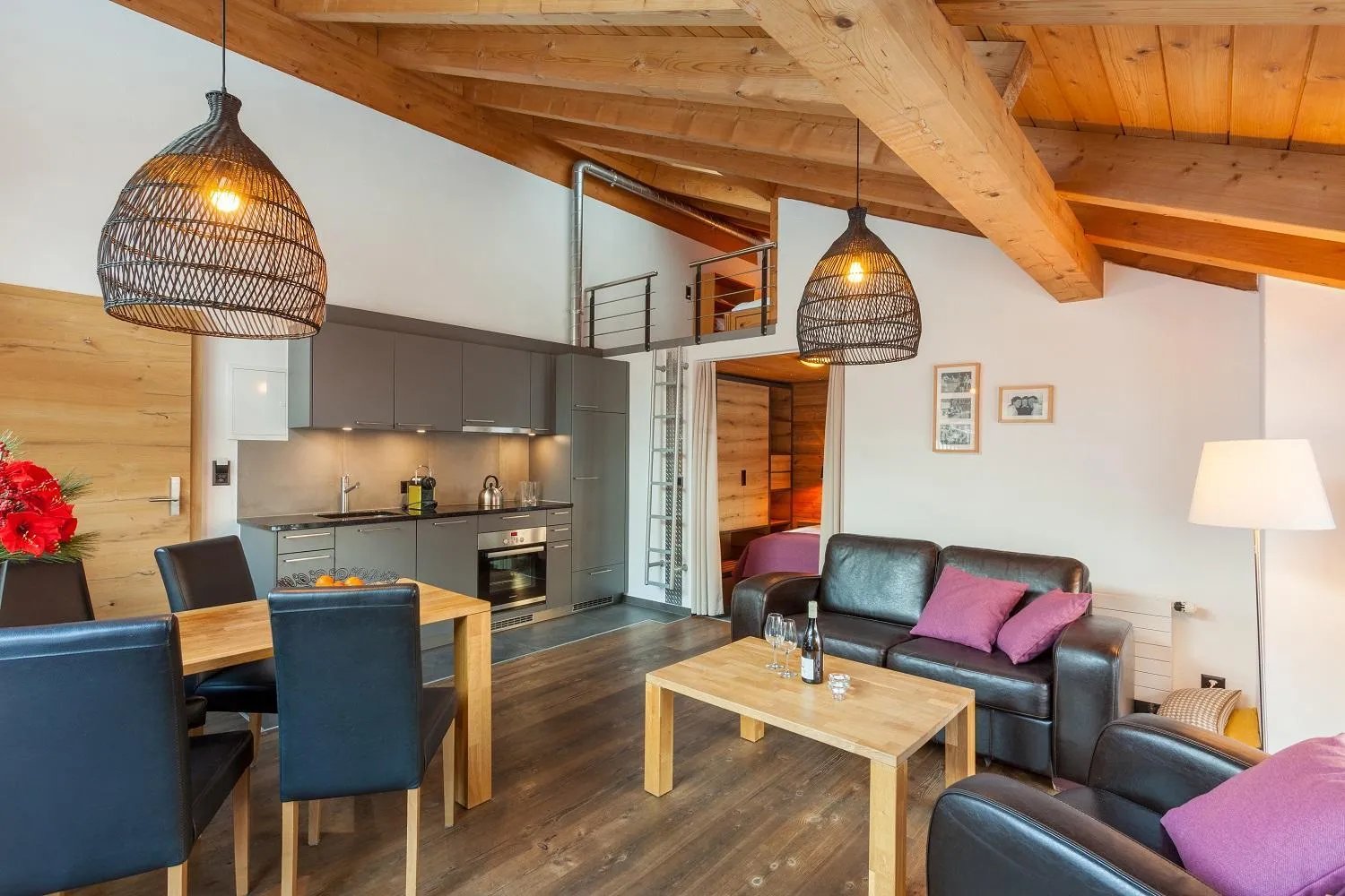 Kitchen or kitchenette in 22 Summits Apartments