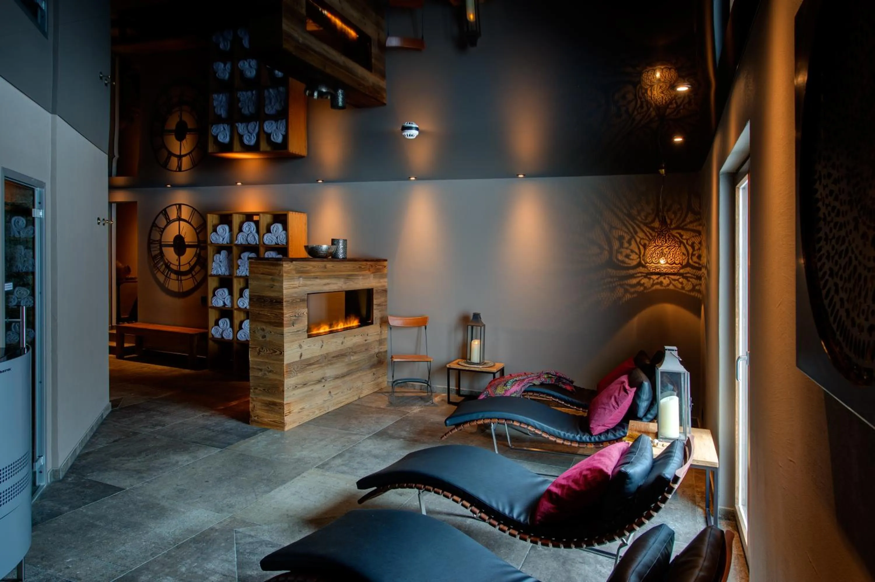 Sauna in 22 Summits Apartments