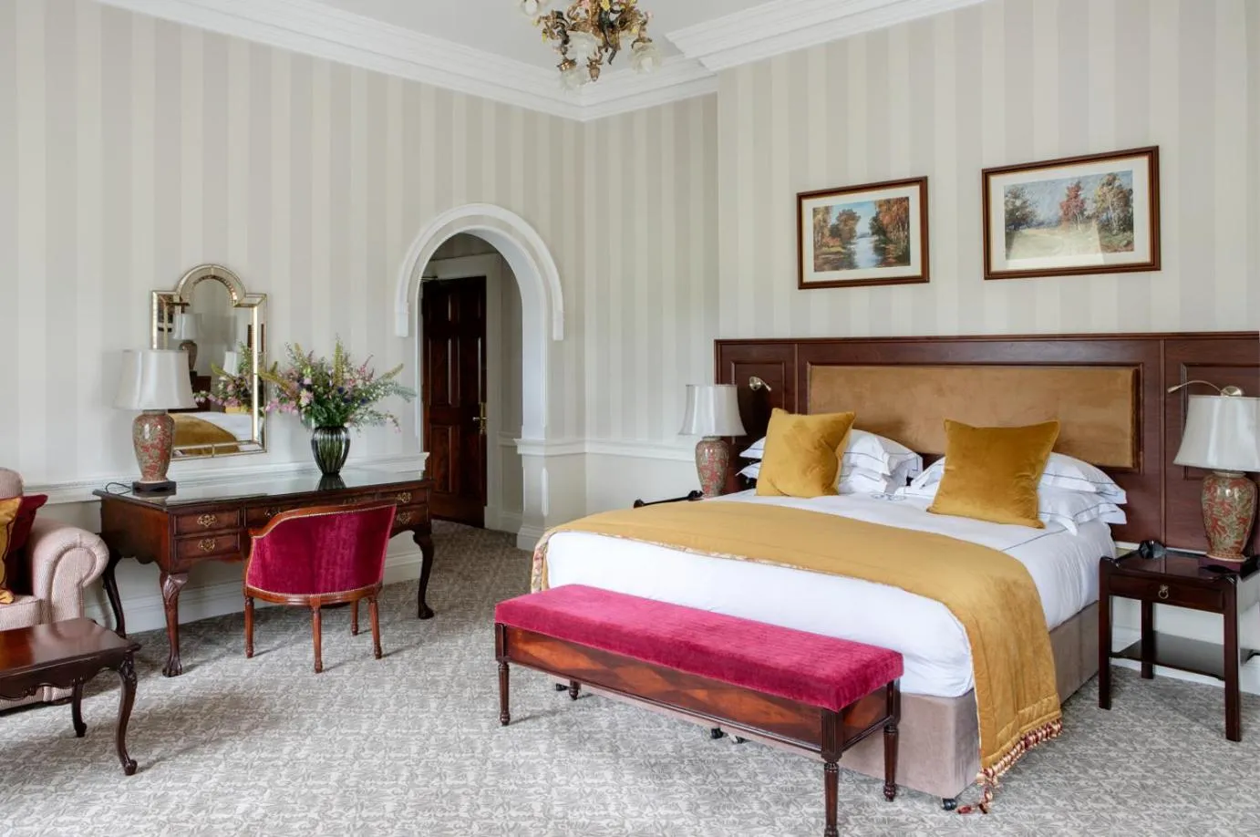 Bedroom, Bed in The K Club