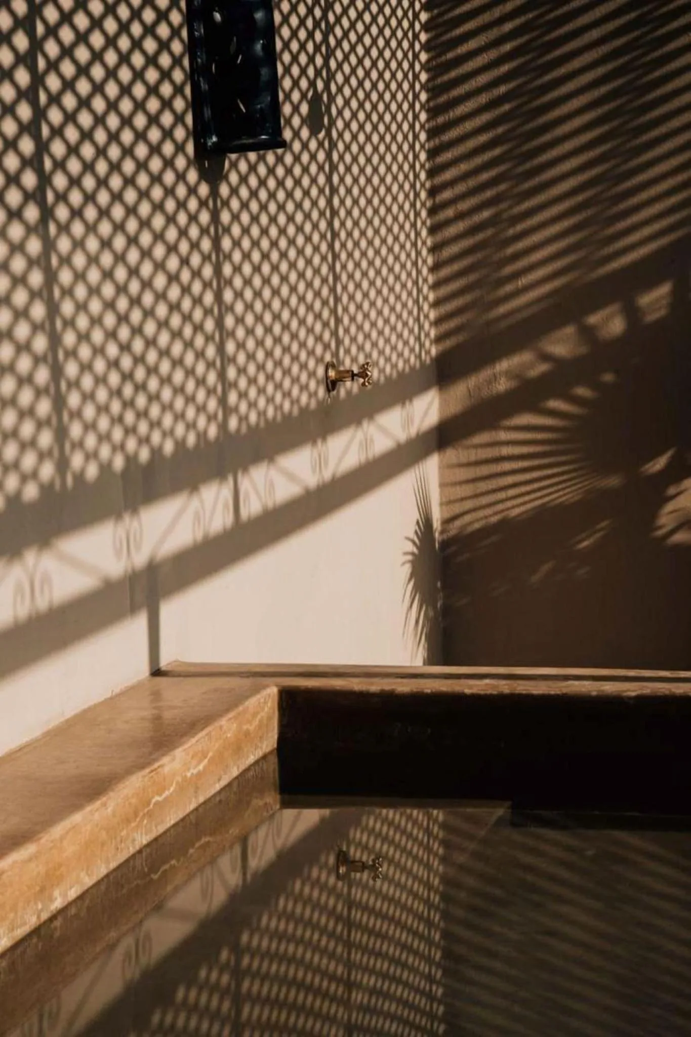 Pool view in Riad Yakimour
