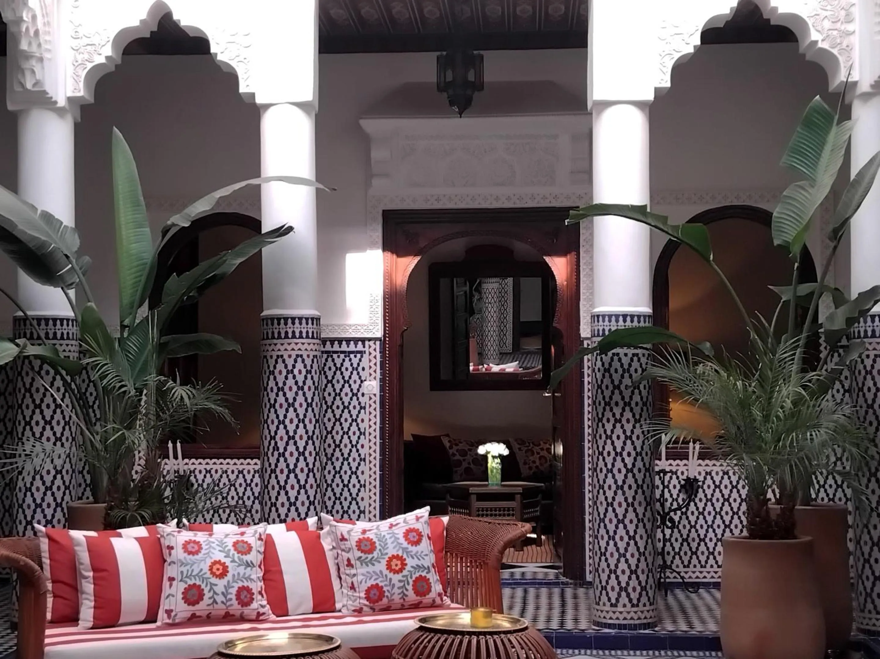 Patio in Riad Yakimour