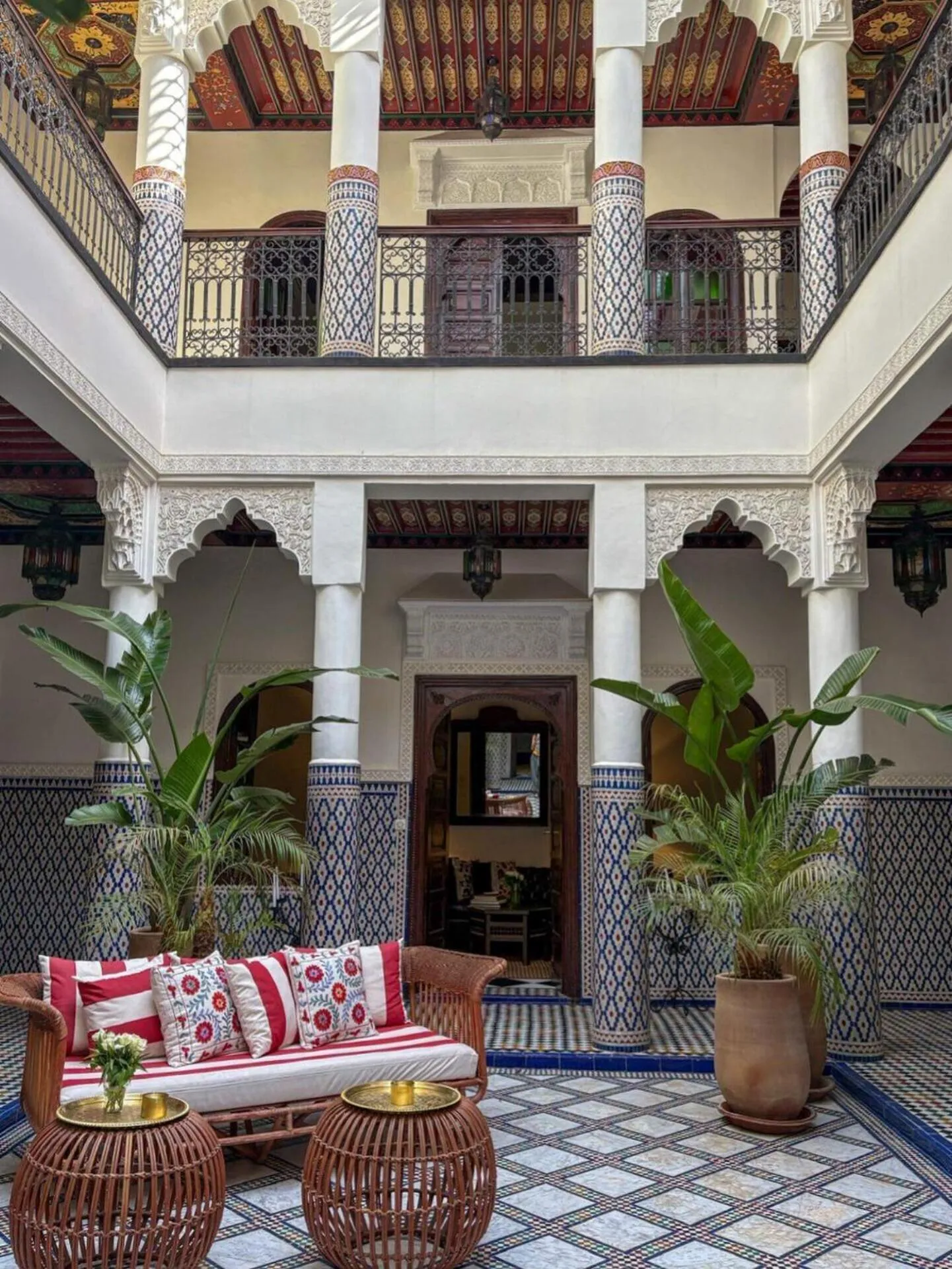 Patio in Riad Yakimour
