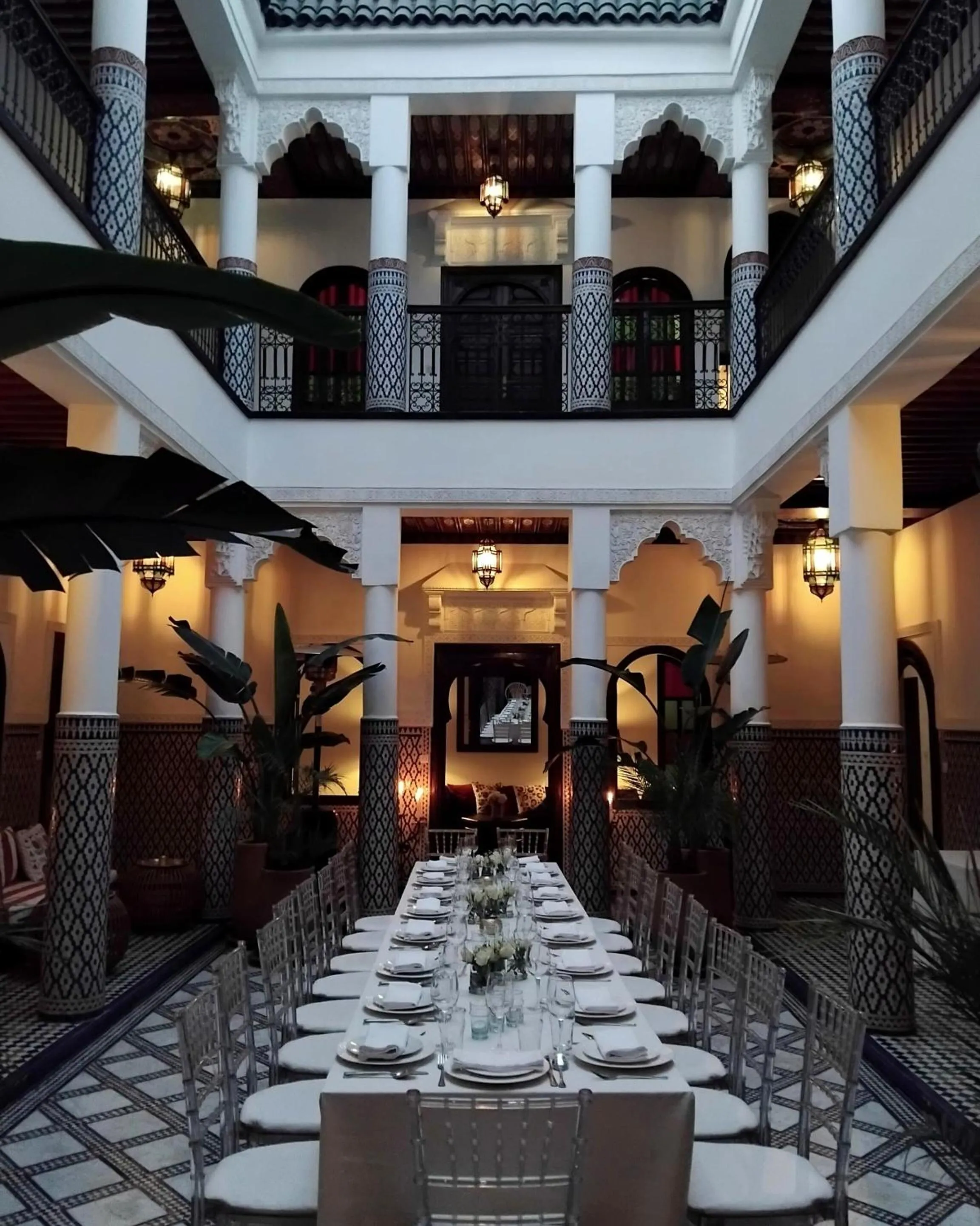 Patio in Riad Yakimour