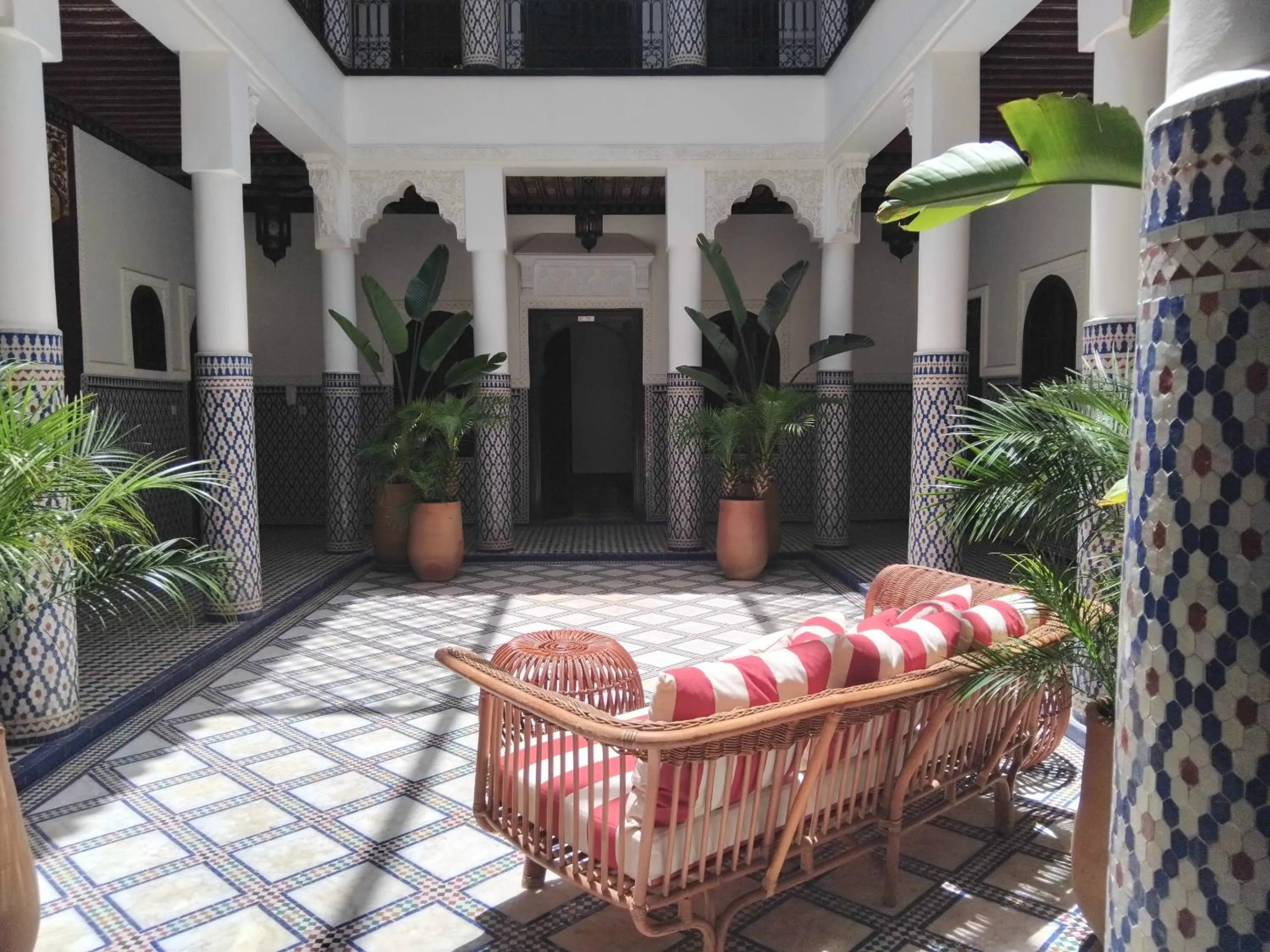 Patio in Riad Yakimour