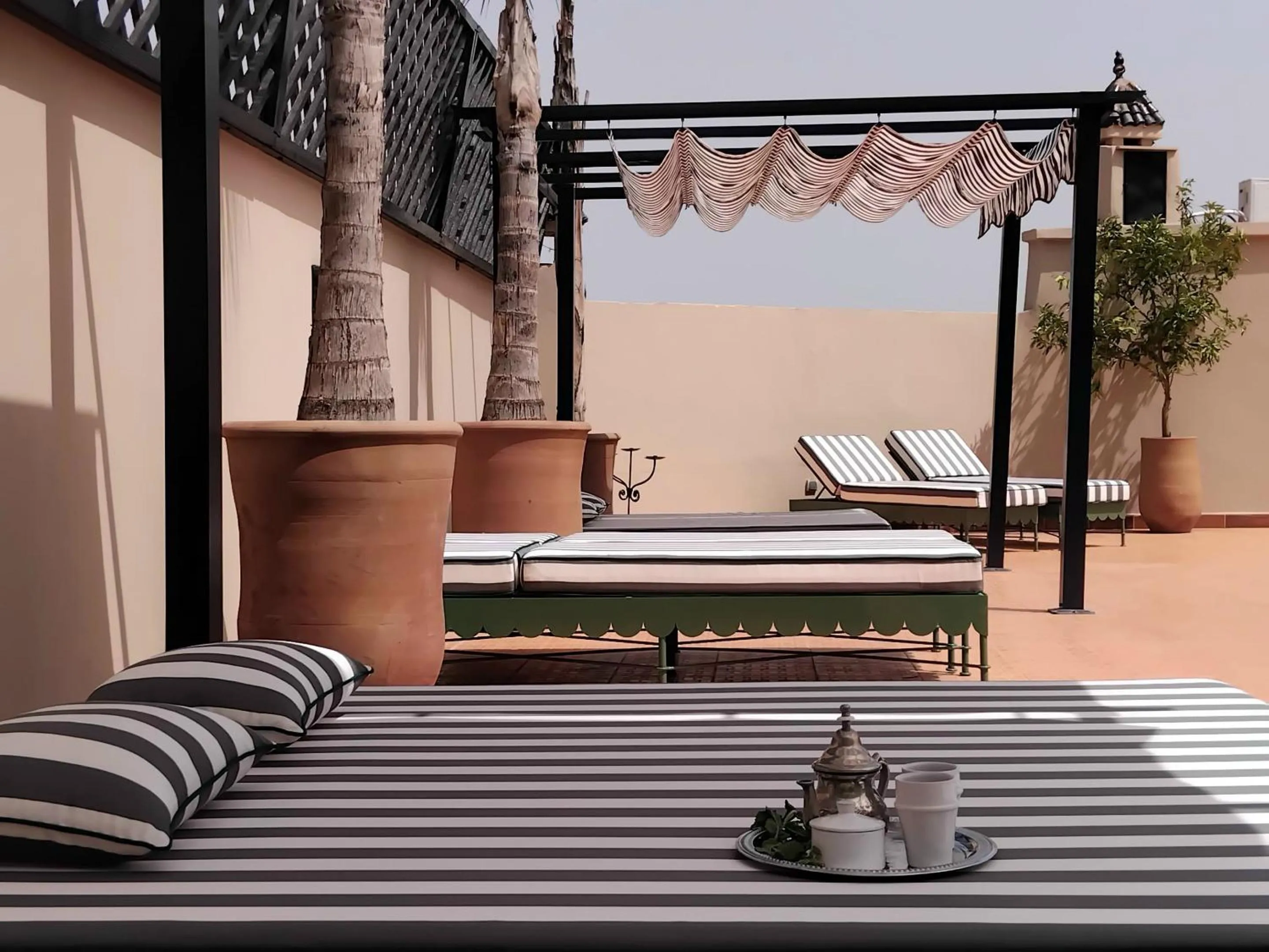 Patio in Riad Yakimour