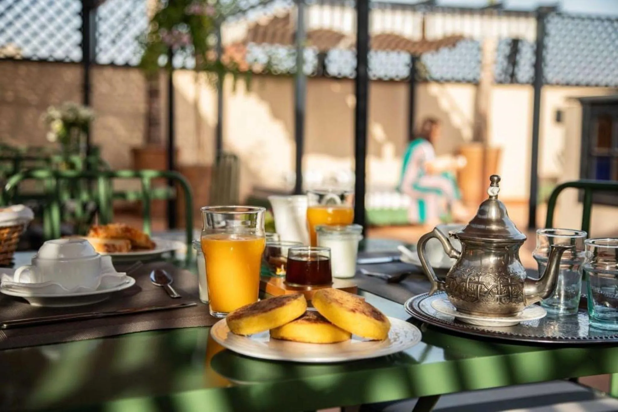 Breakfast in Riad Yakimour