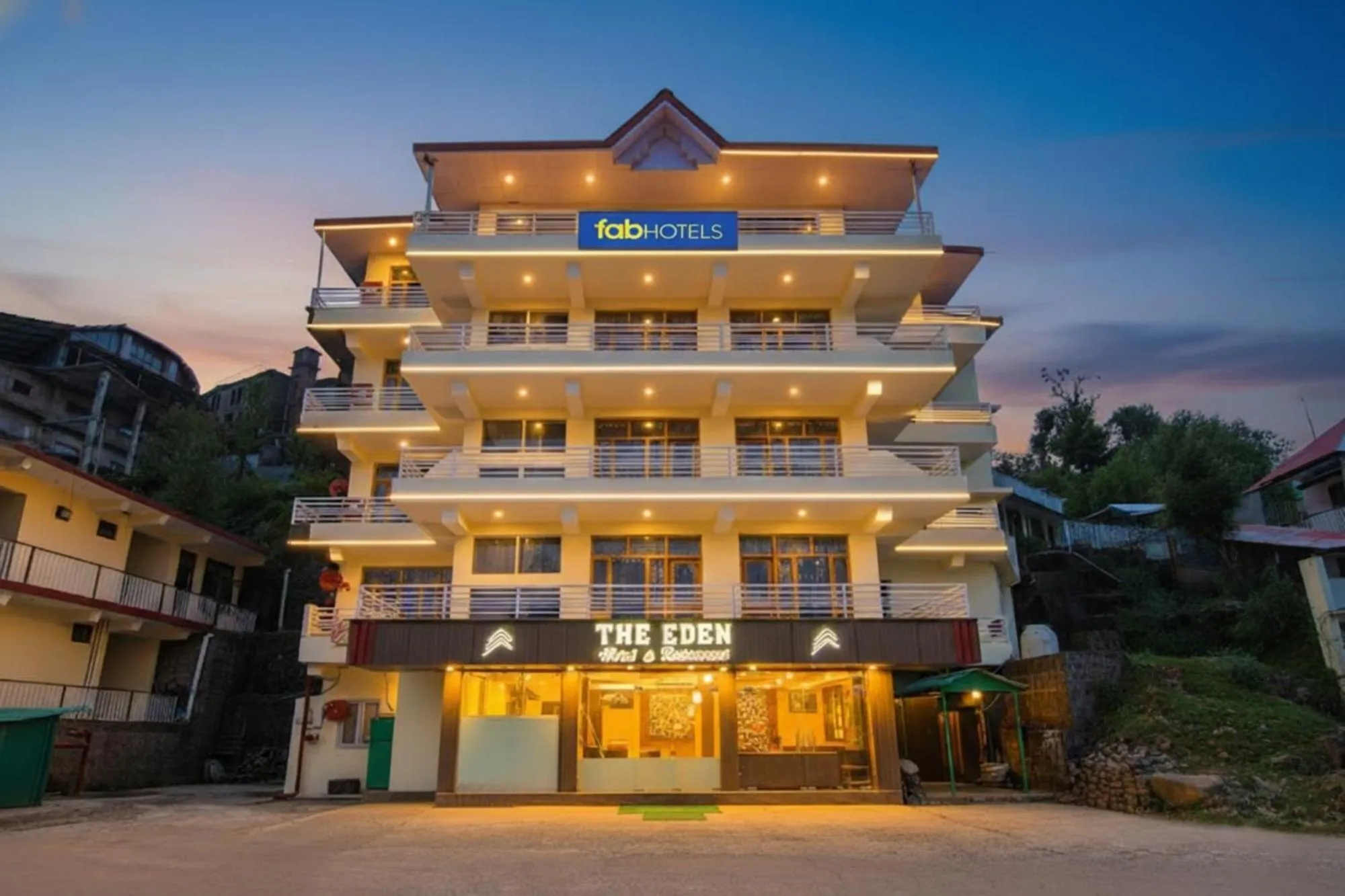 Property building in FabHotel The Eden