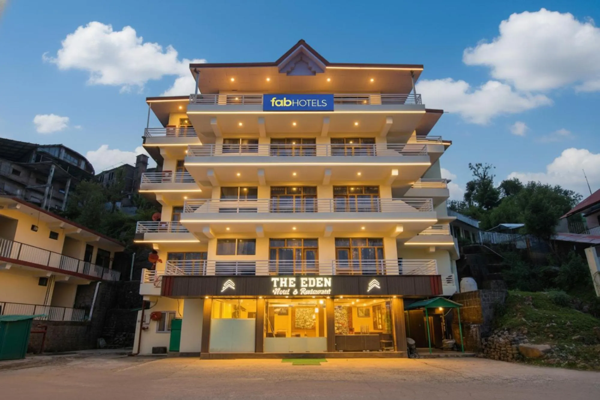 Property building in FabHotel The Eden