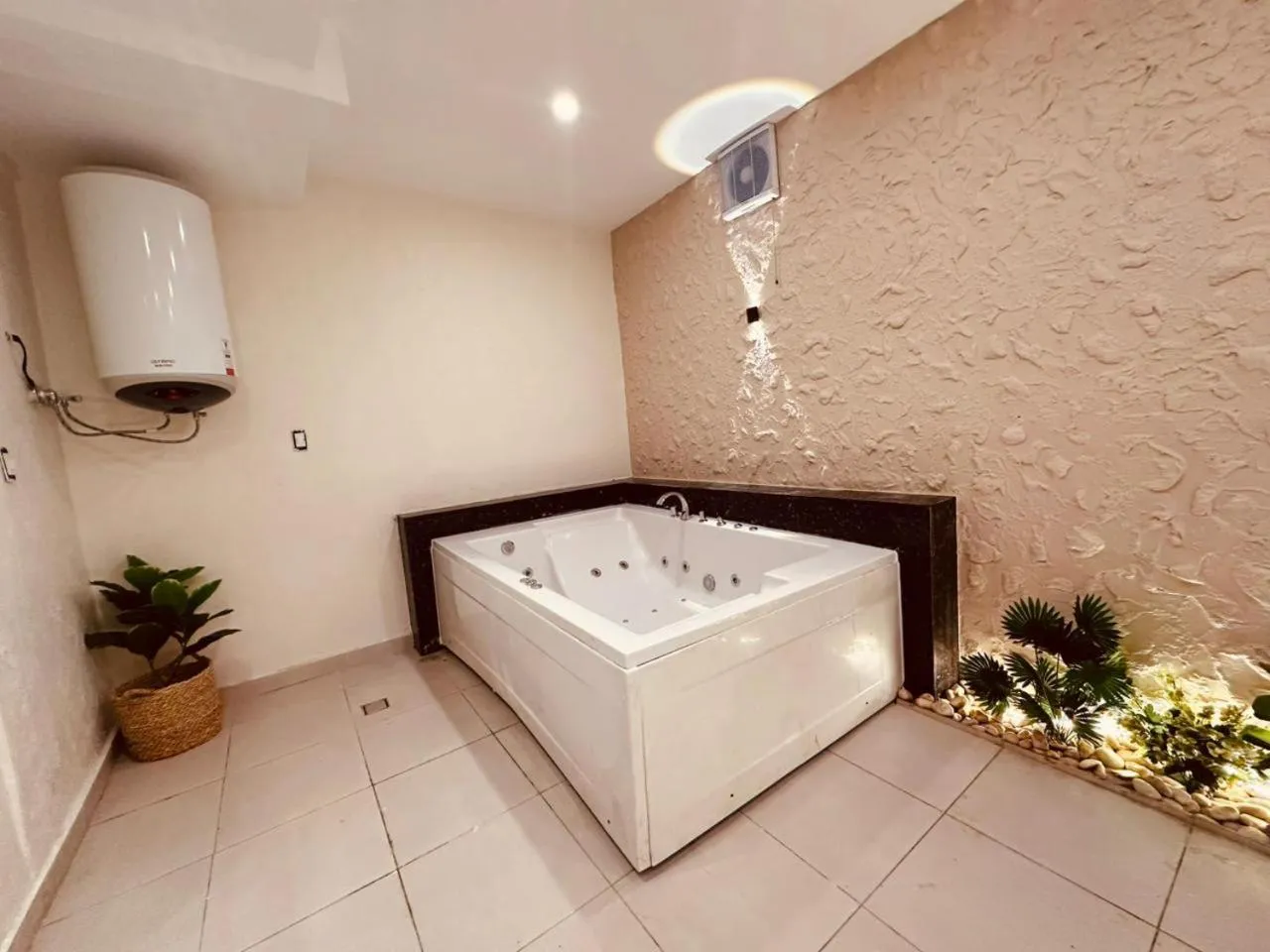 Bed in Giza Pyramids Inn