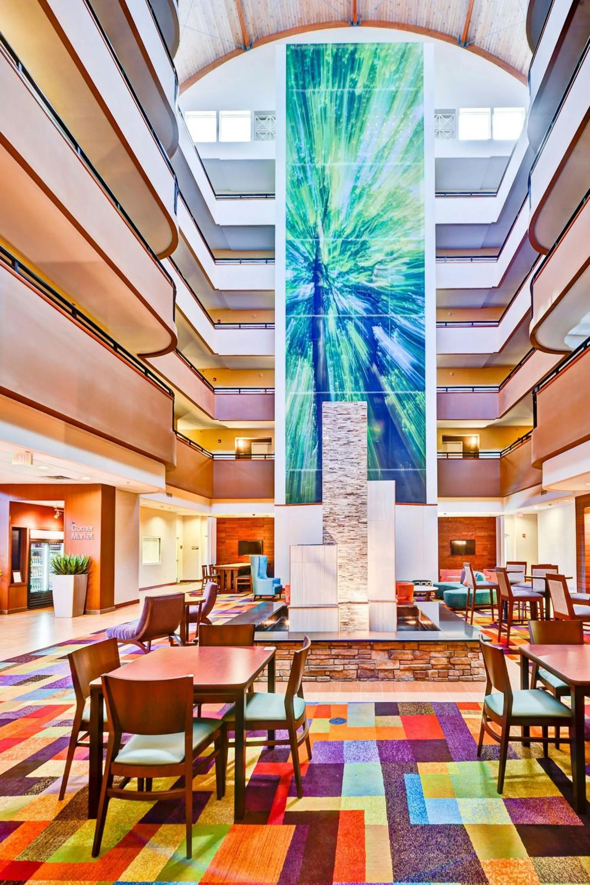 View (from property/room) in Fairfield Inn and Suites by Marriott Durham Southpoint